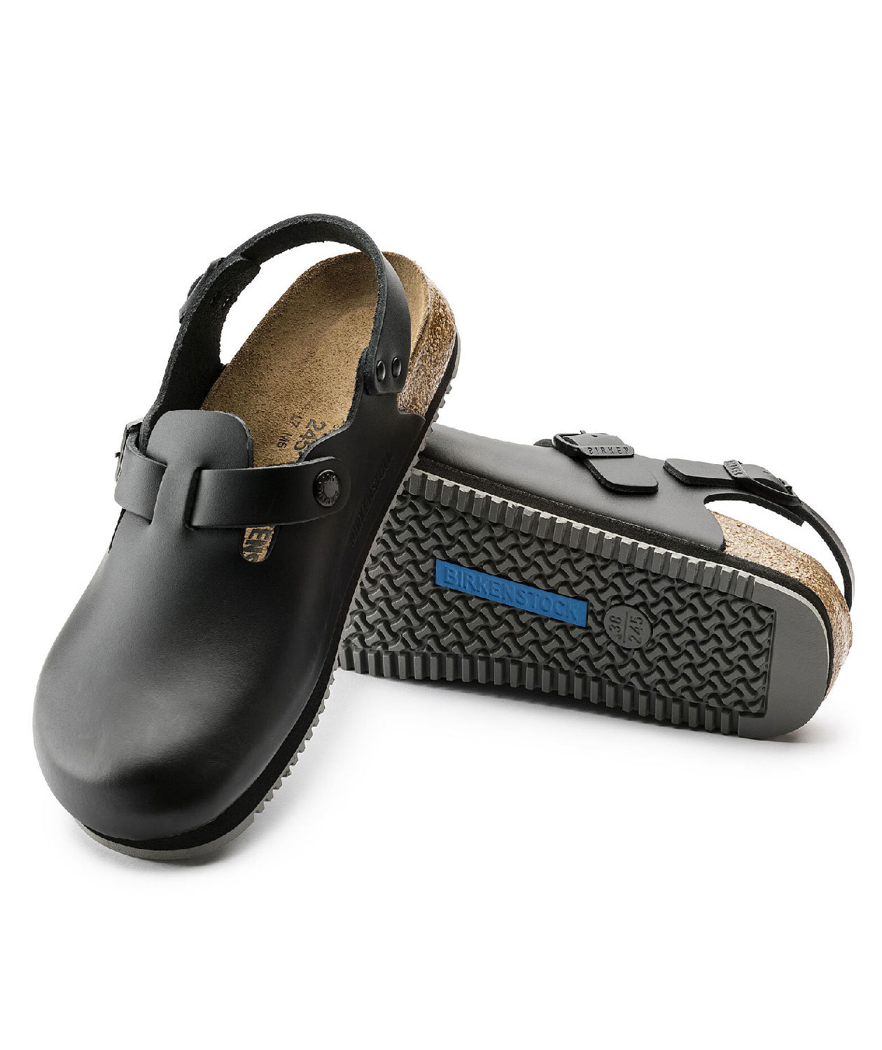 Birkenstock Tokio Supergrip Narrow Fit sandals, Black, large image number 2