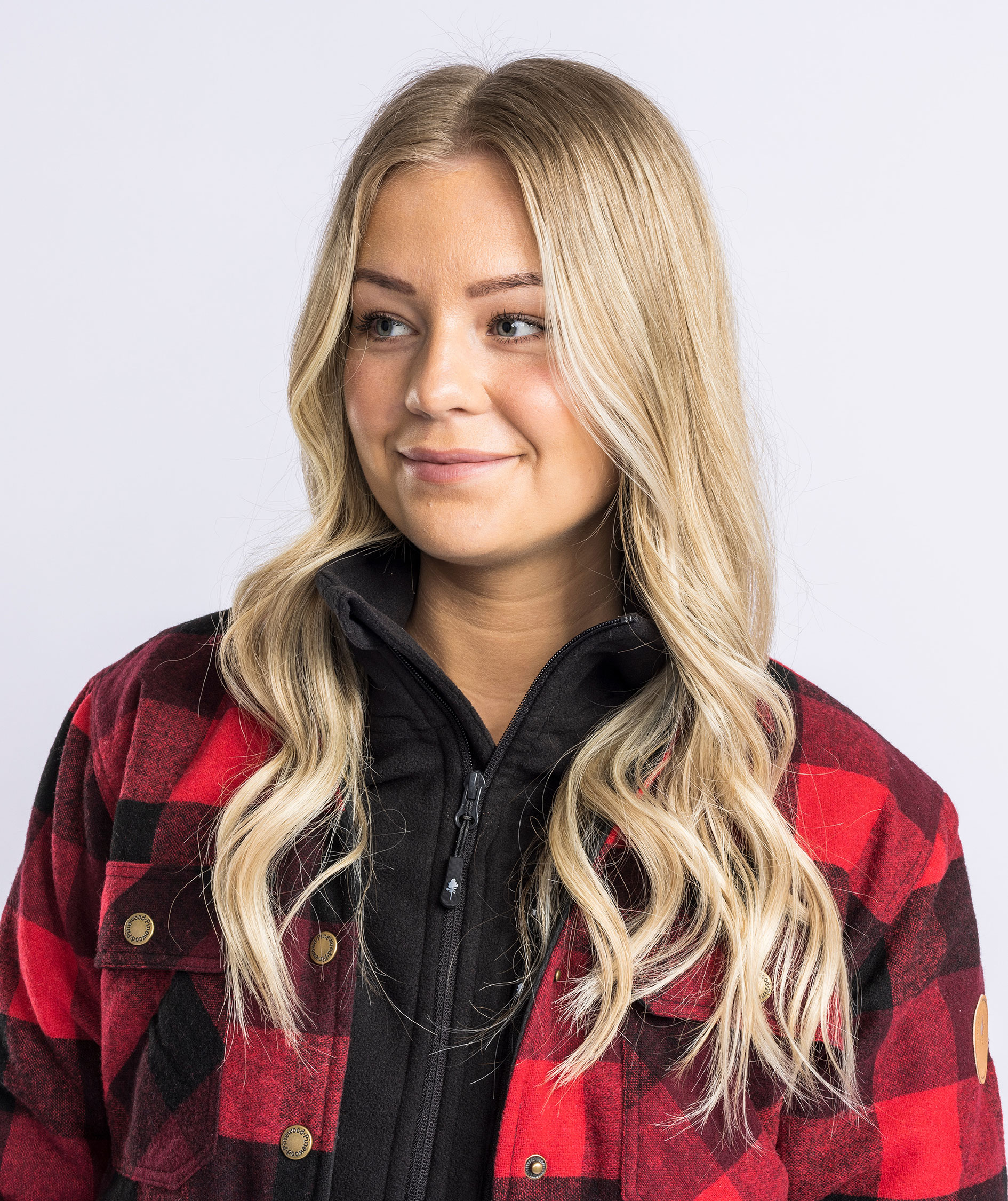 Pinewood Canada Classic 2.0 foret dame skjortejakke, Black/Red, large image number 5