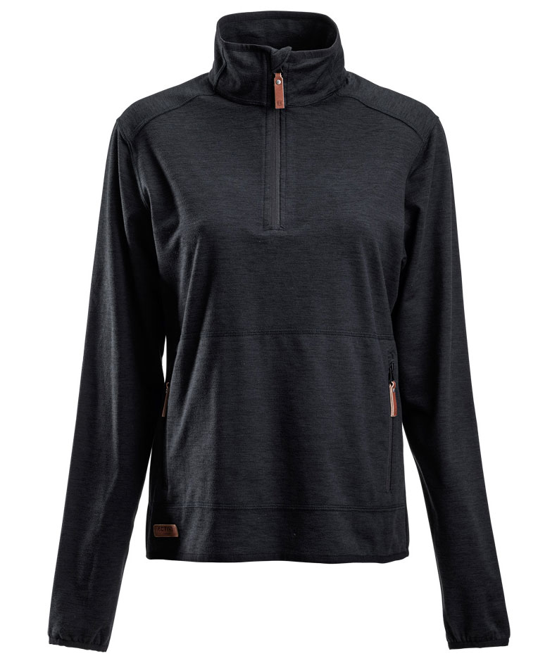 Kramp Active fleecetr&ouml;ja dam, Koksgr&aring;