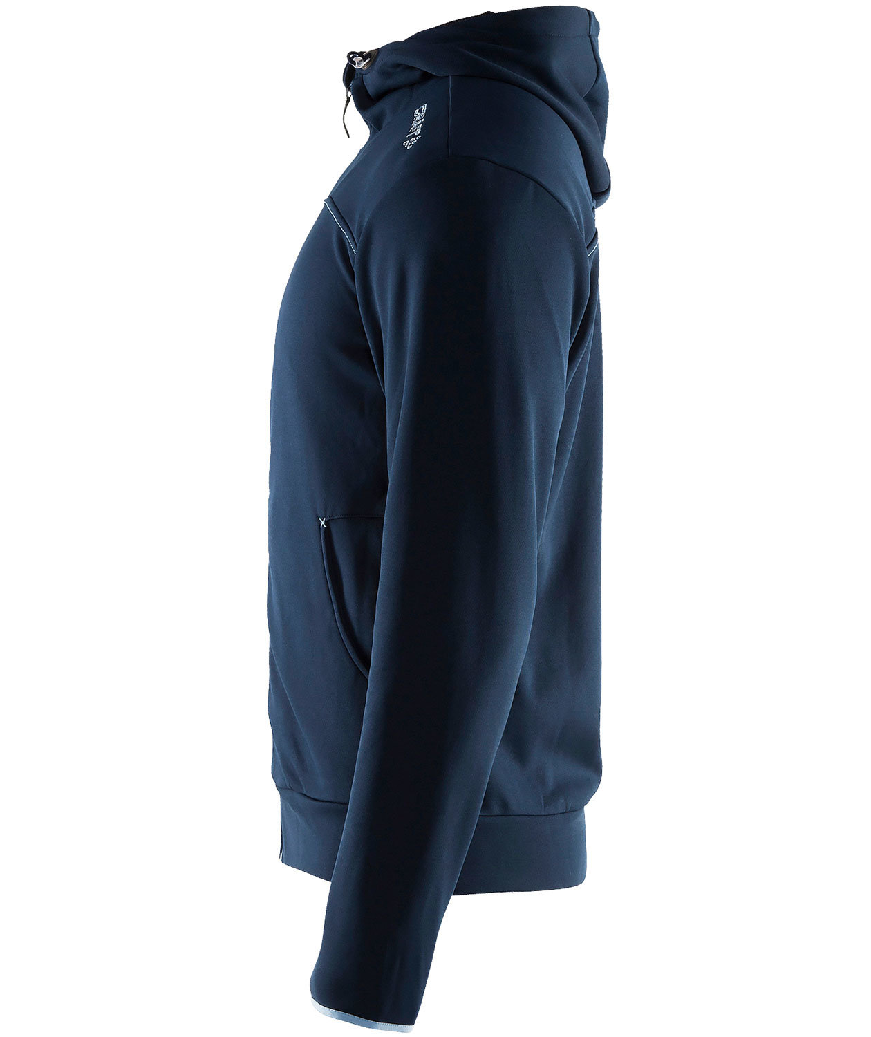 Craft Leisure hoodie with zipper, Dark navy, large image number 2