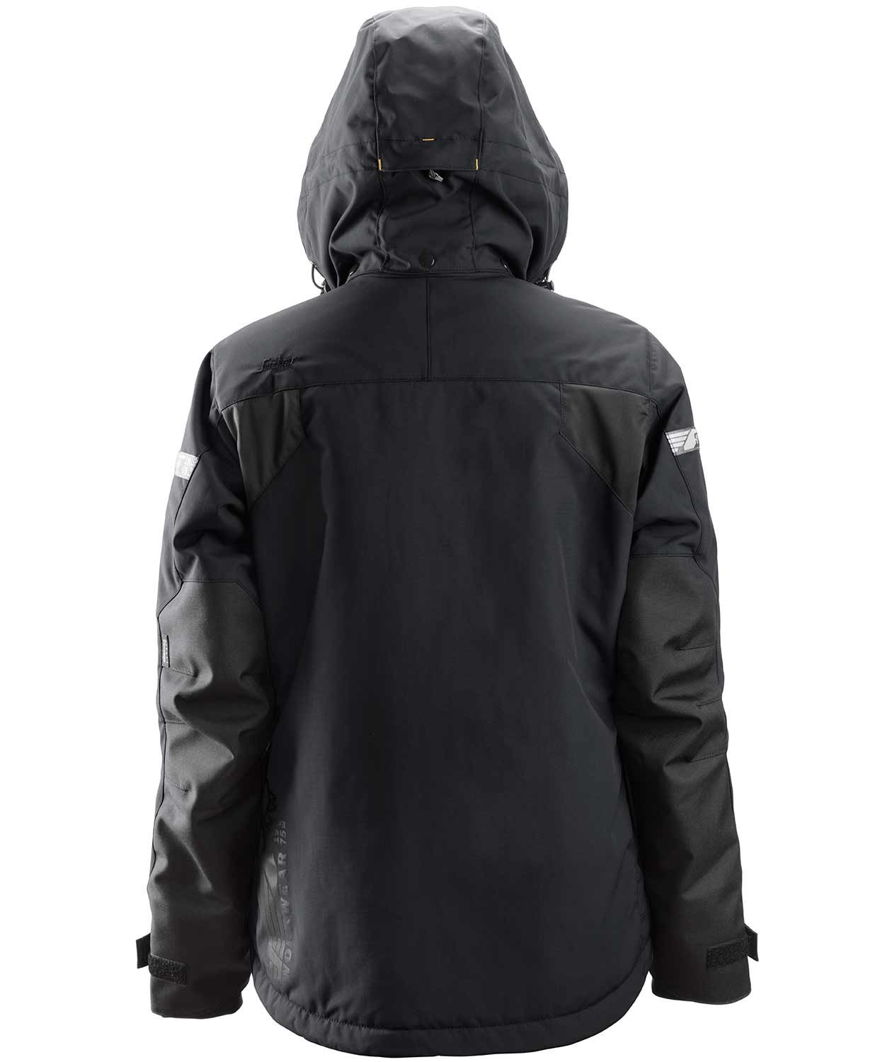 Snickers AllroundWork 37.5&reg; dame vinterjakke 1127, Svart, large image number 2