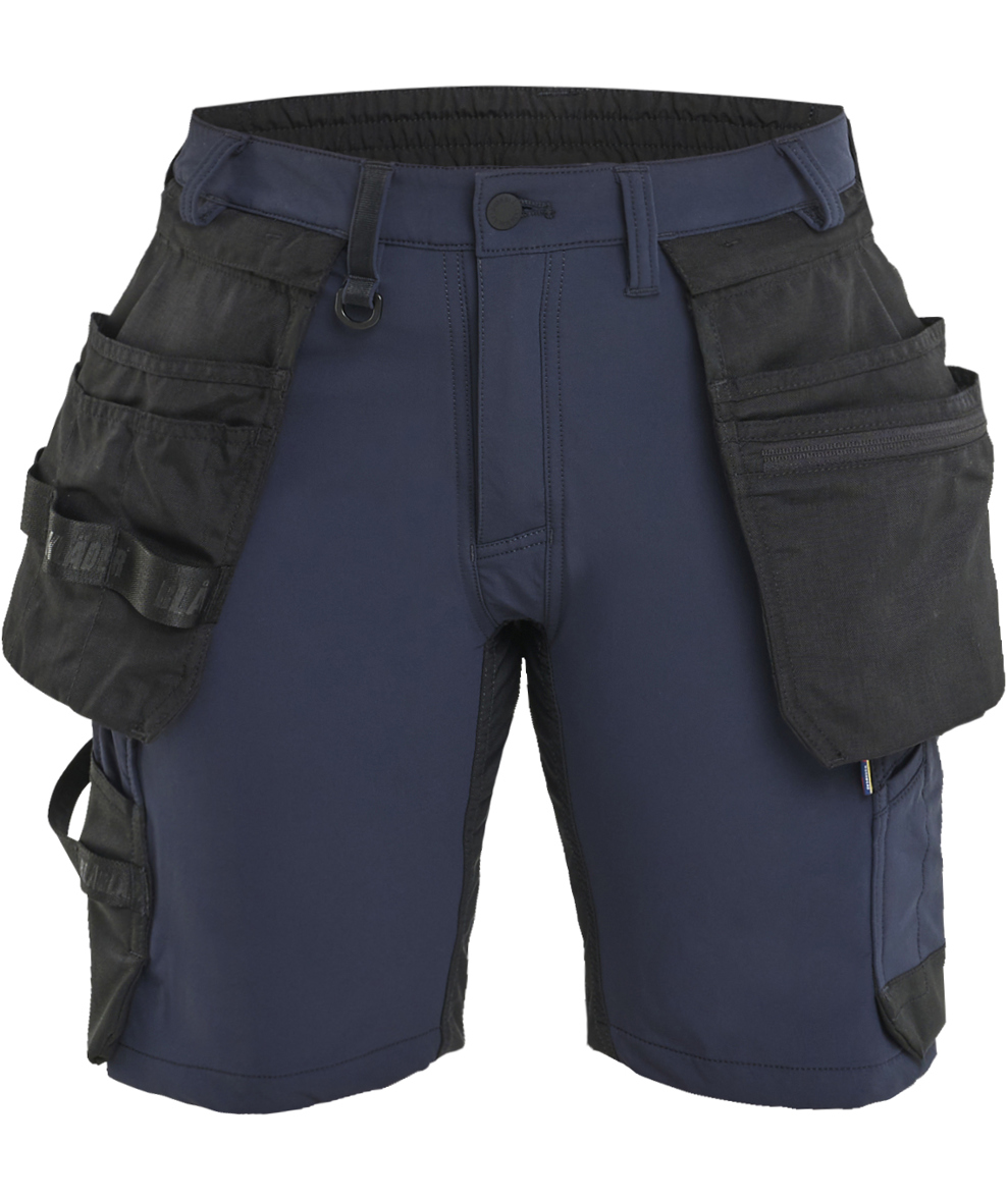 Dunkel Marine Blau/Schwarz