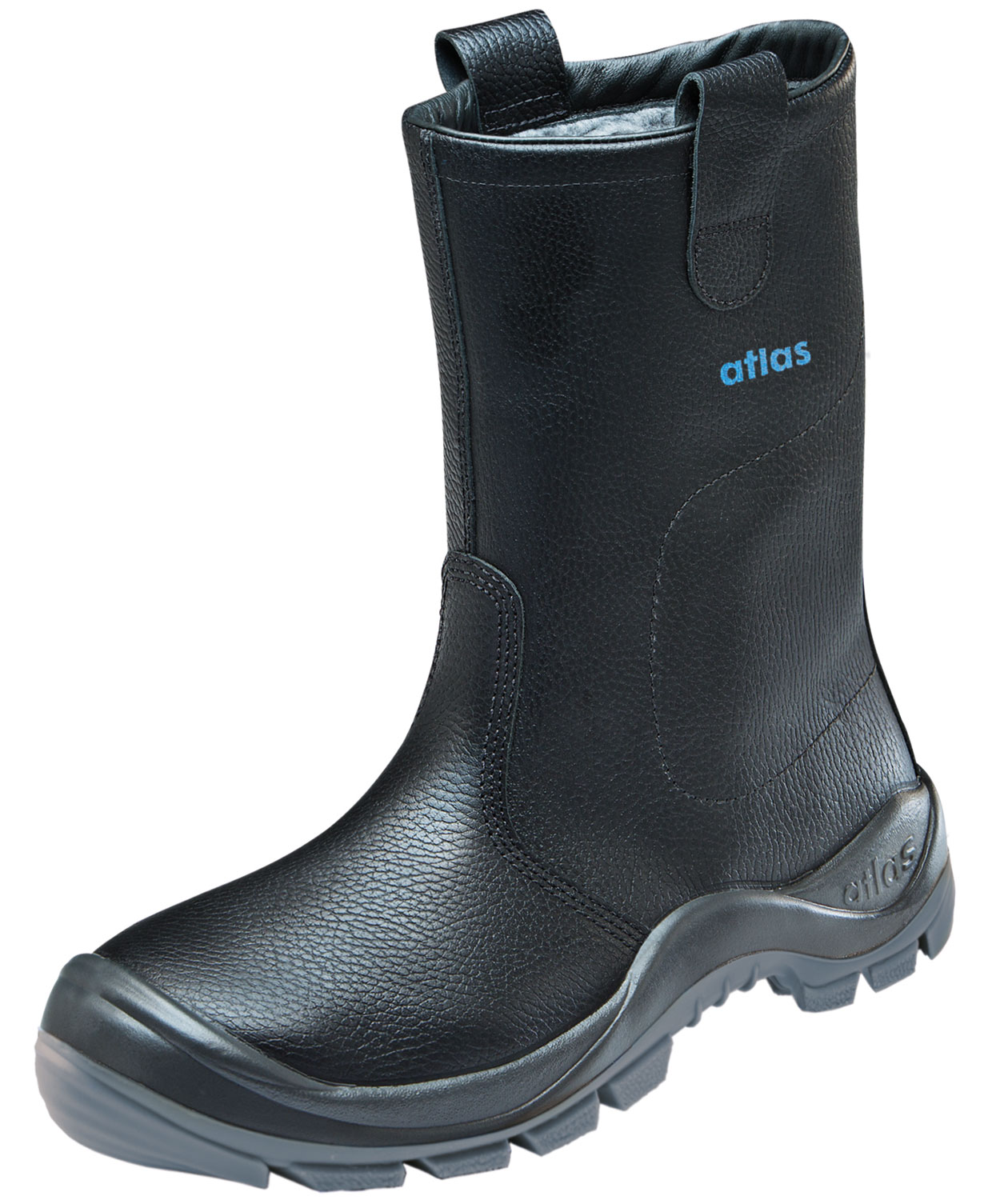 Atlas Anatomic Bau 822 XP vinter skyddsst&ouml;vlar S3, Svart