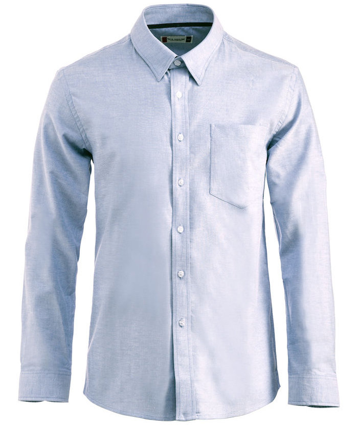 Clique Oxford skjorta, Bl&aring;