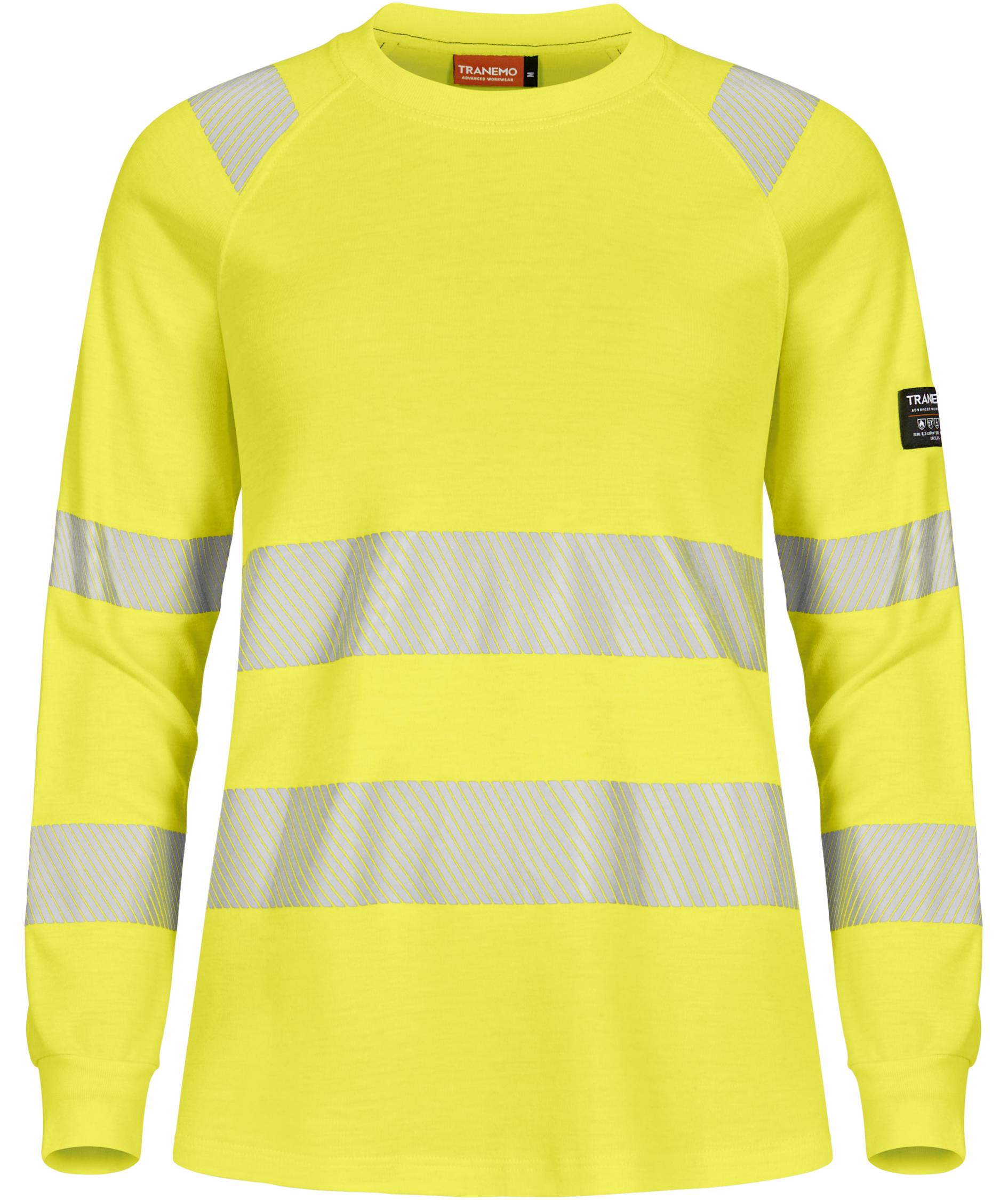 Tranemo FR lang&auml;rmliges T-Shirt, Hi-Vis Gelb