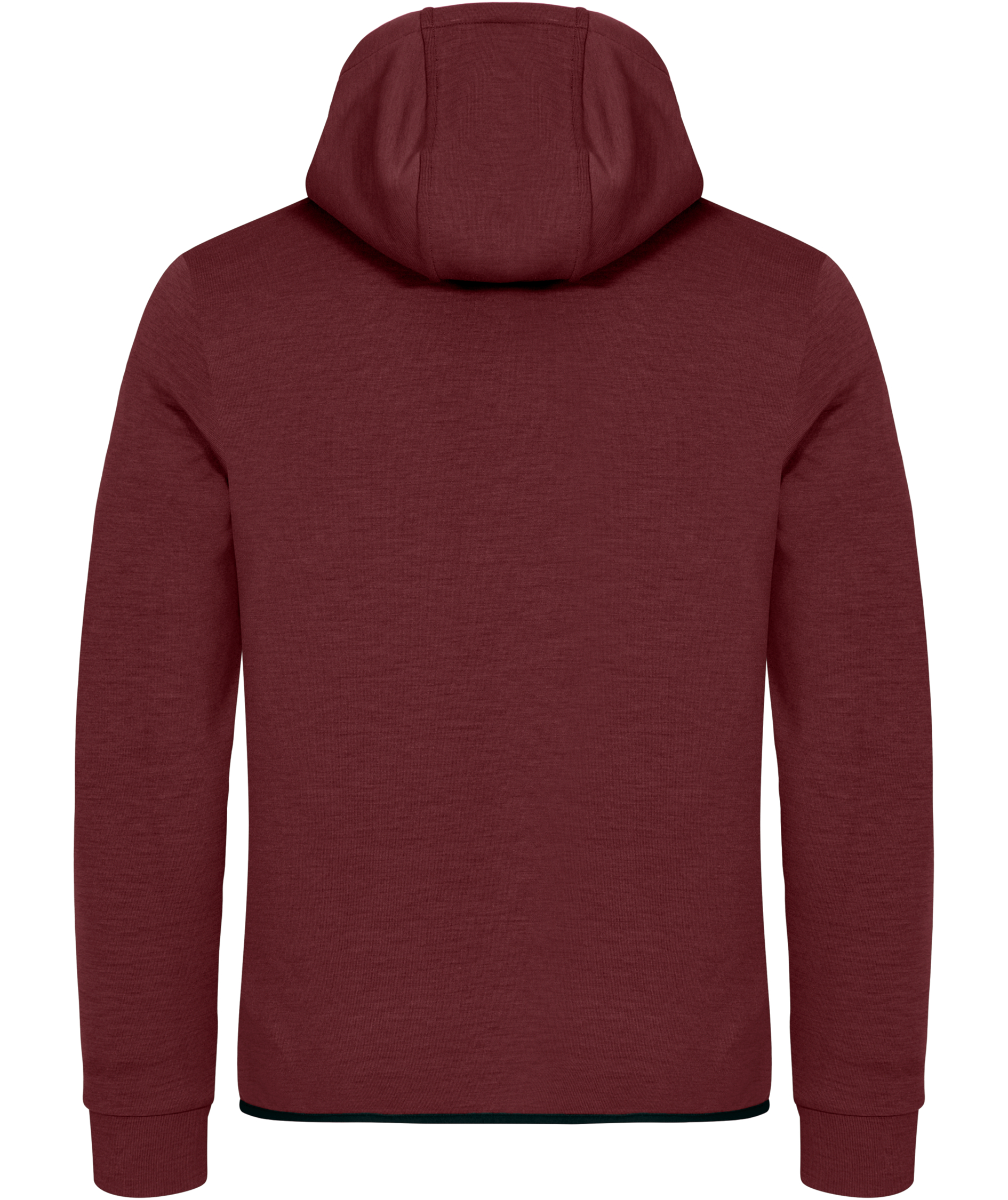 Clique Hayden Hoody Full Zip hoodie med blixtl&aring;s, Vinr&ouml;d, large image number 2