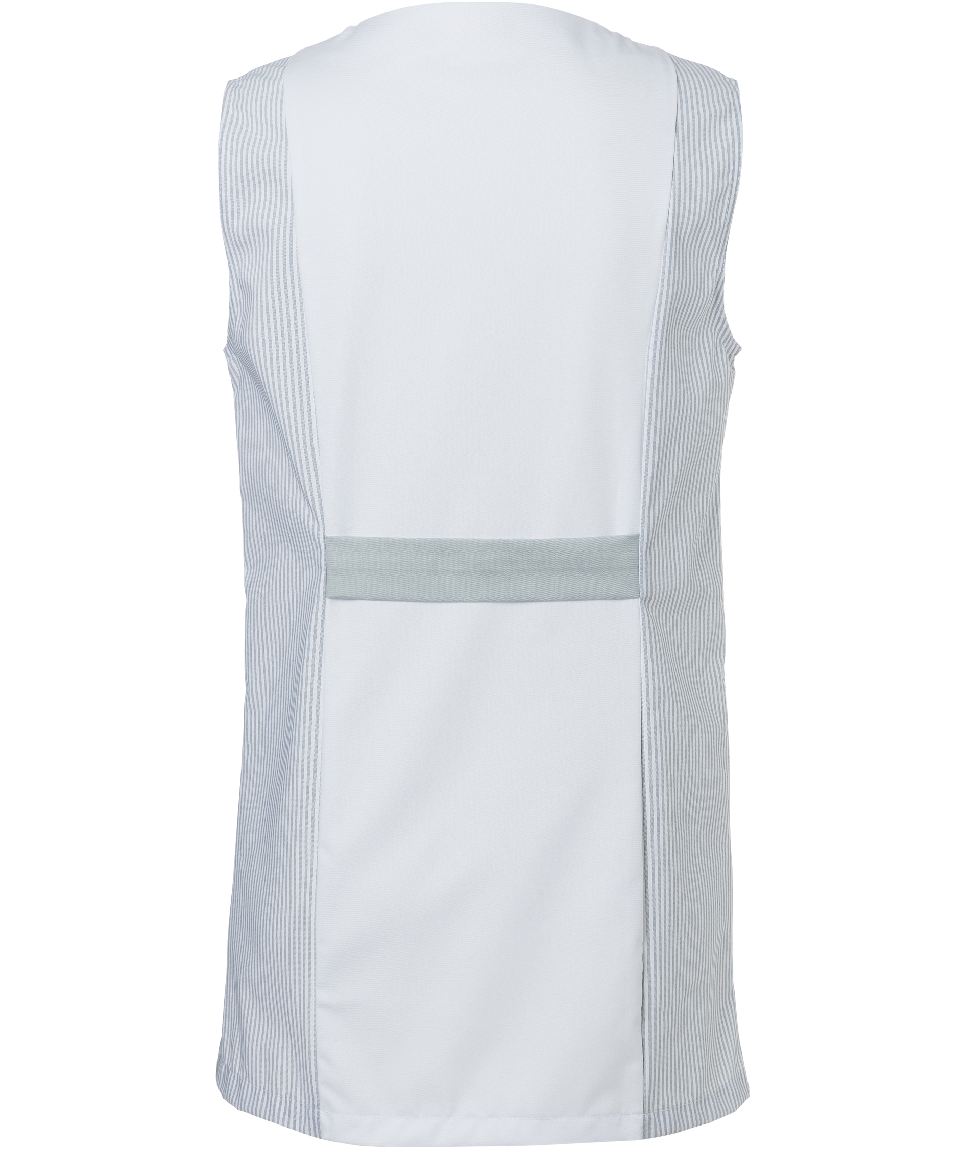 Karlowsky Sabrina dame tunika uden &aelig;rmer, White/light grey, large image number 1