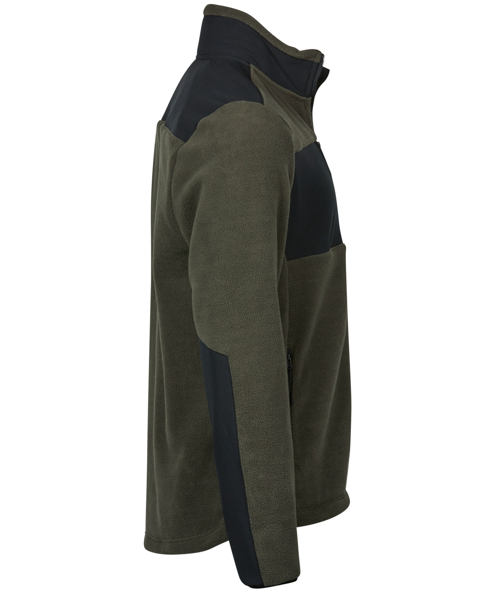 Tee Jays Mountain Fleecejacke, Deep Green/Black, large image number 7