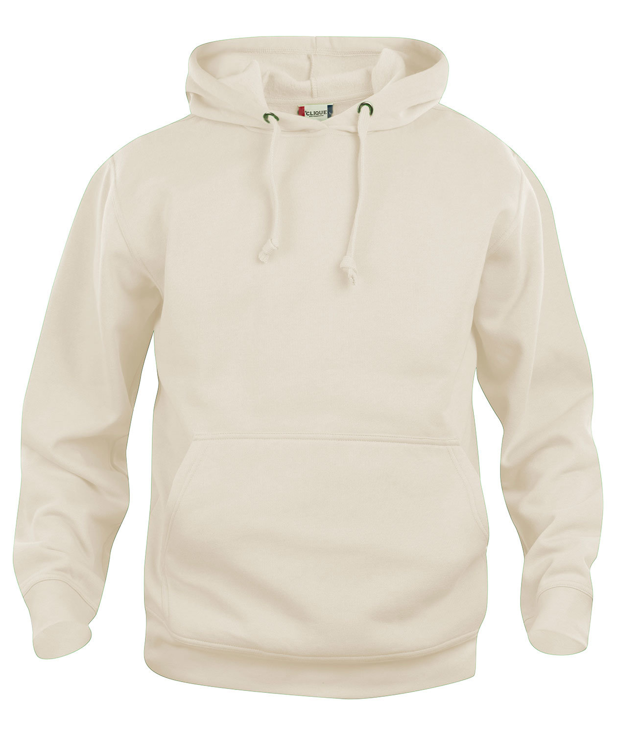 Clique Basic hoodie, Ljus Beige, Ljus Beige, swatch