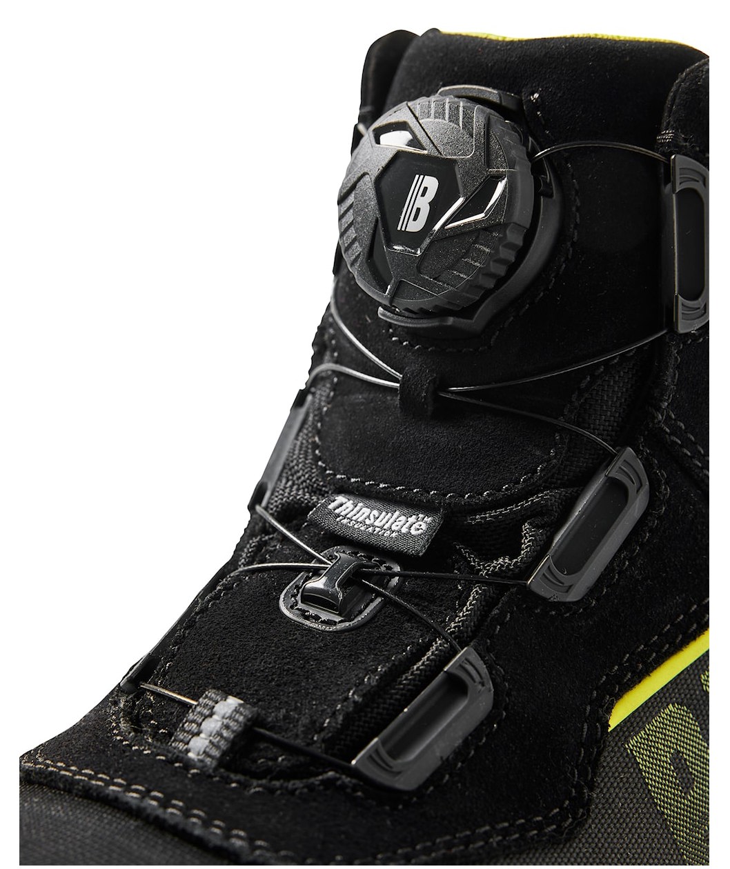 Bl&aring;kl&auml;der Storm safety boots S3, Black/Hi-Vis Yellow, large image number 4