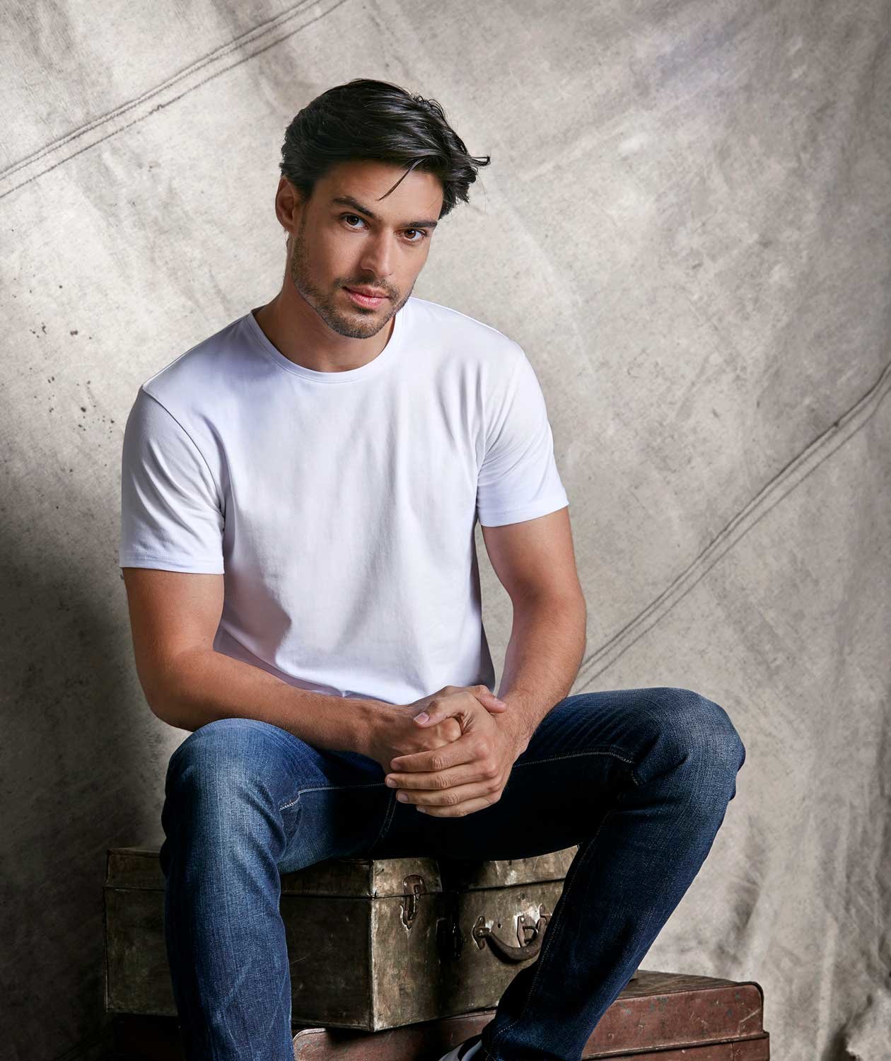 South West Norman &oslash;kologisk T-skjorte, Hvit, large image number 1