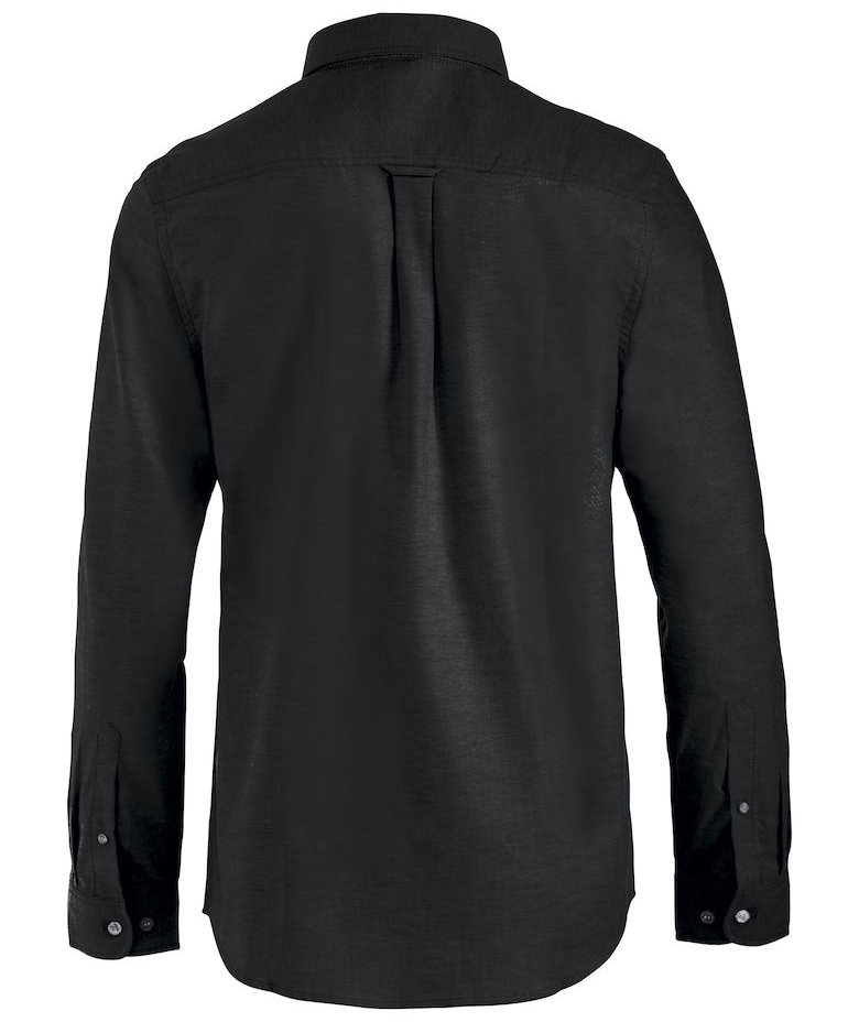 Clique Oxford shirt, Black, large image number 2