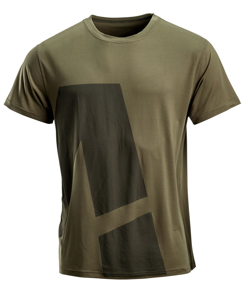 Kramp Active T-skjorte, Olivengr&oslash;nn