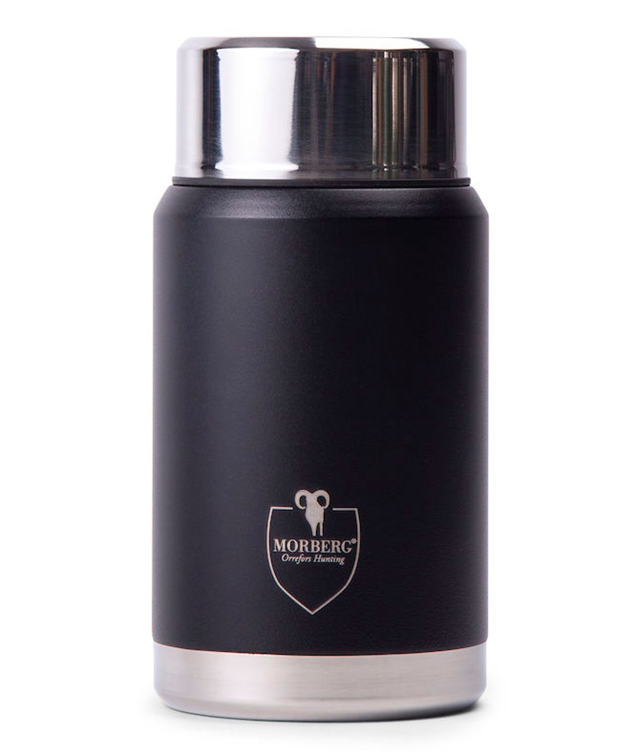 MORBERG by Orrefors Hunting termos till mat 0,6 L, Svart