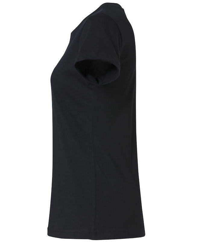 Clique Basic T-shirt dam, Svart, large image number 3