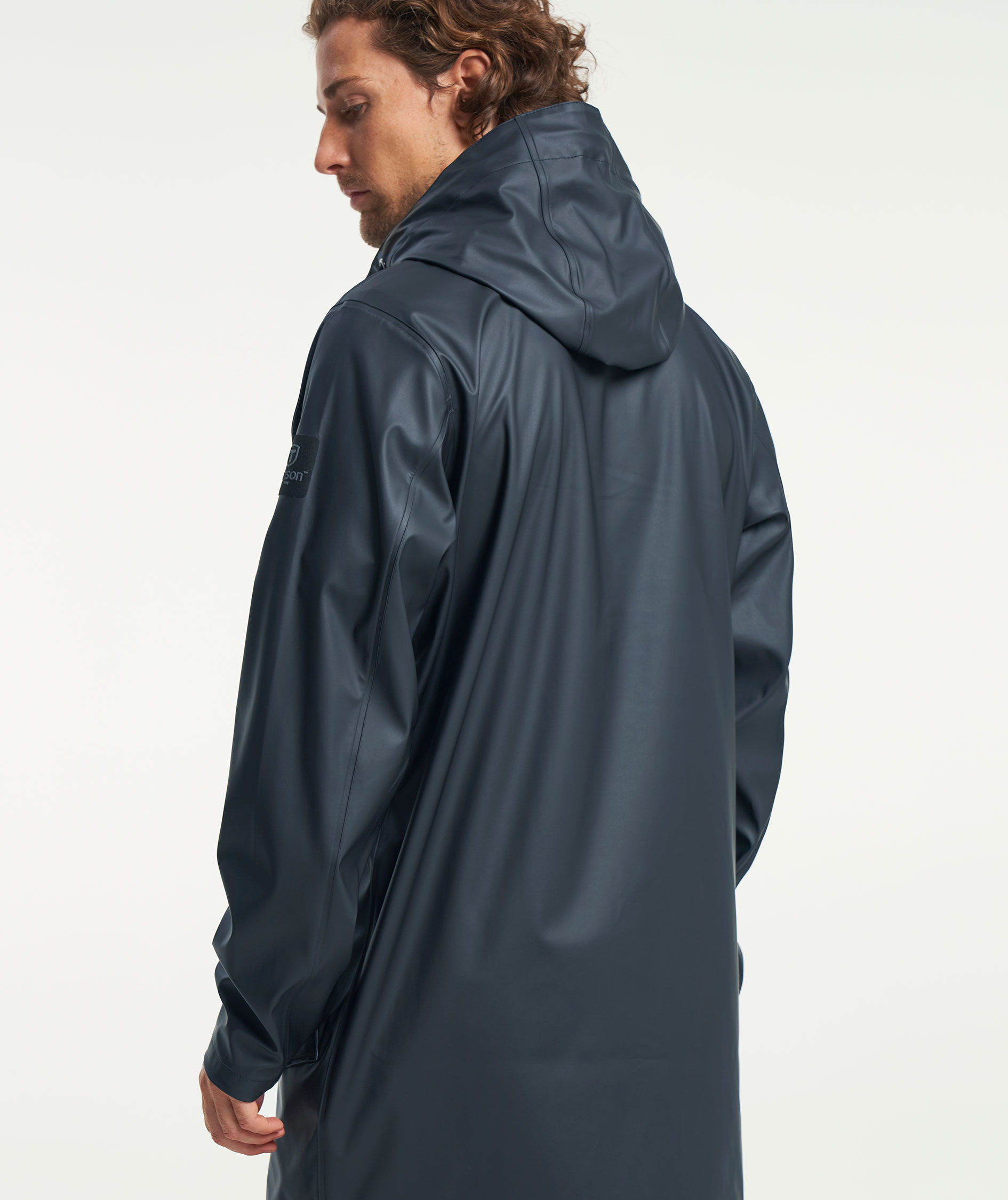 Tenson Apelviken rain jacket, Dark Blue, large image number 8