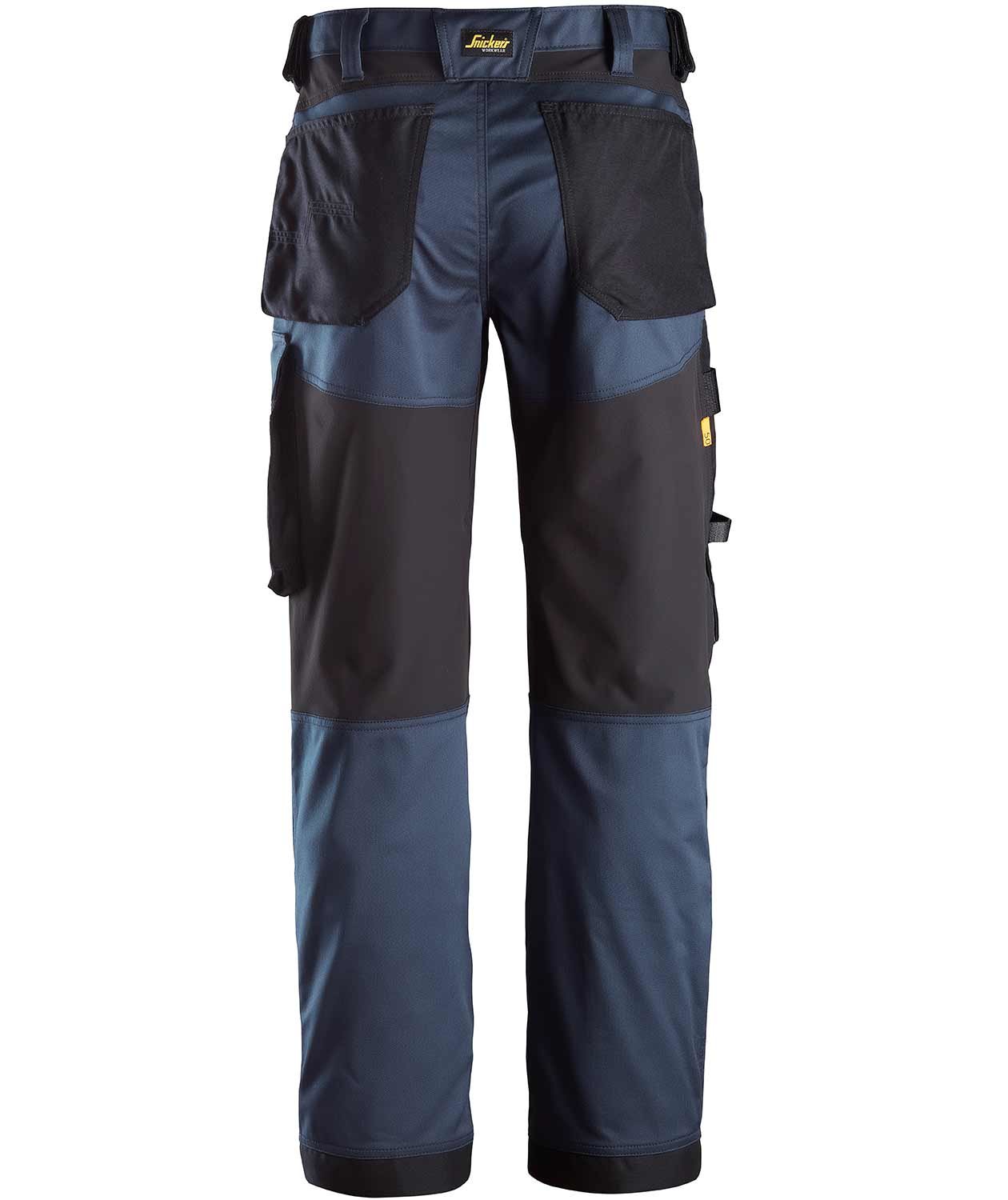 Snickers AllroundWork arbeidsbukse 6351, Navy/Svart, large image number 2