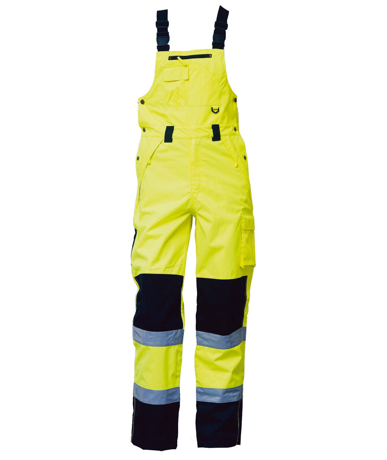 ELKA Visible Xtreme h&auml;ngselbyxa, Varsel Gul/Svart