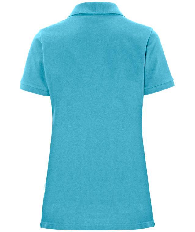 Hejco dame polo T-shirt, Turquo