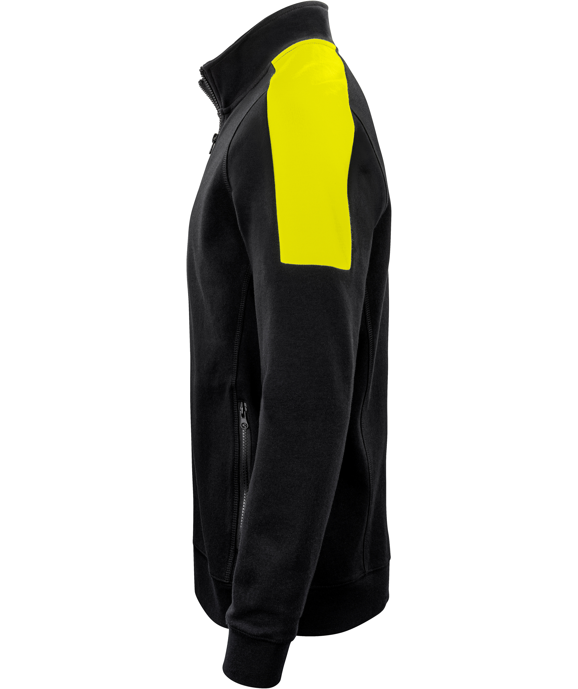 ProJob Cardigan 2129, Black/Yellow, large image number 3