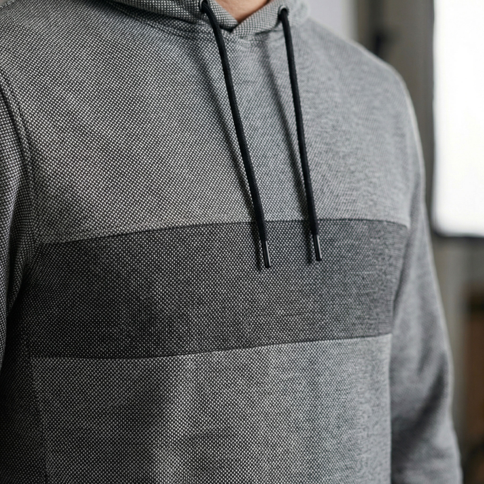 Kansas Evolve Craftsmen hettegenser, M&oslash;rkegr&aring;/Gr&aring;, large image number 4