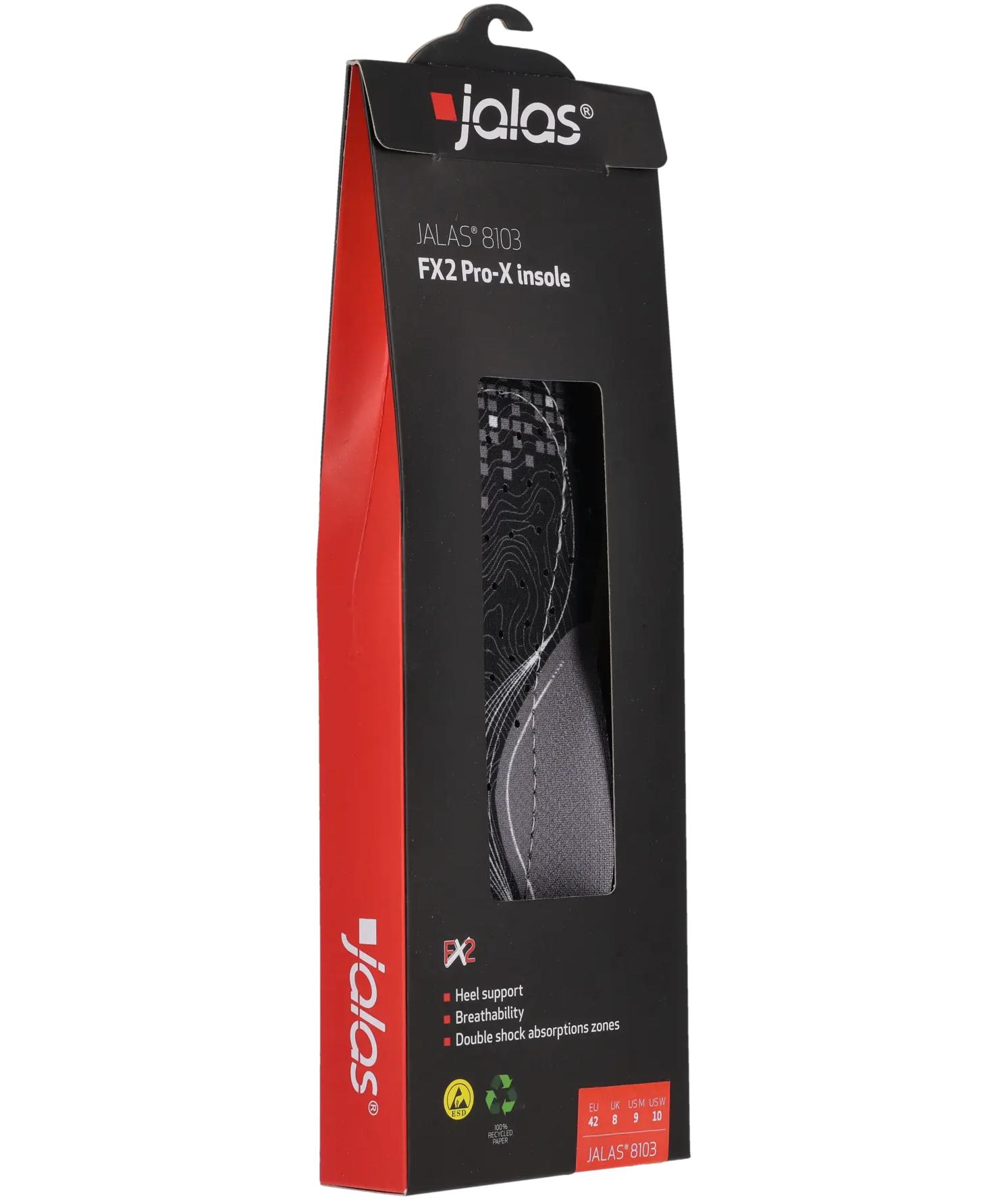 Jalas 8103 FX2 Pro-x insoles, Black, large image number 4