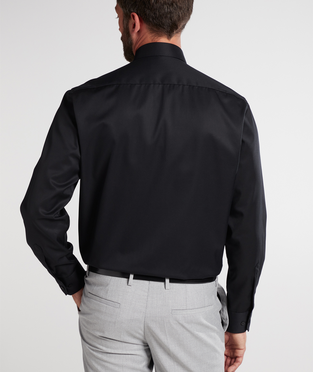 Eterna Cover Comfort fit skjorta, Black, large image number 2