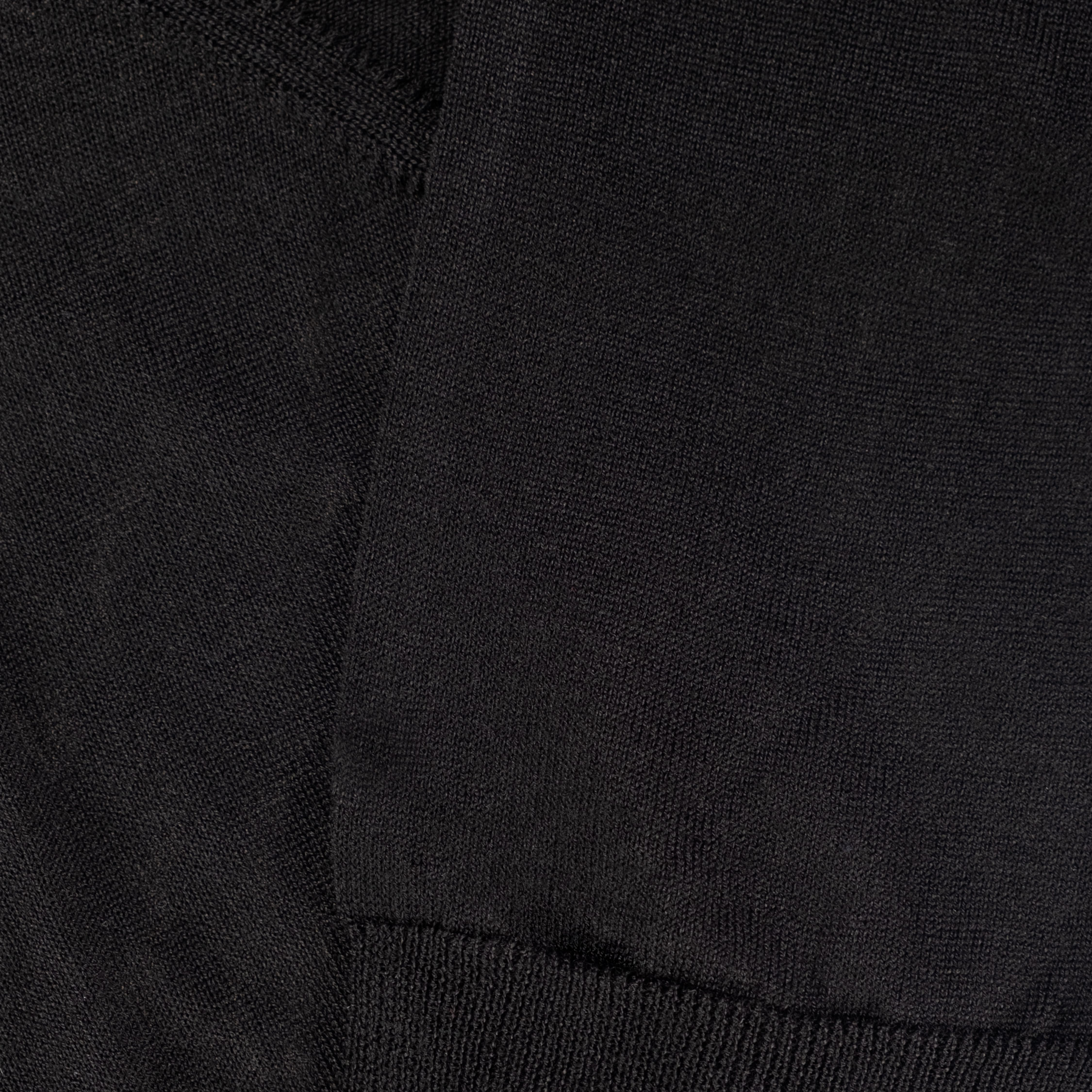 ID striktr&oslash;je med merinould, Sort, large image number 6