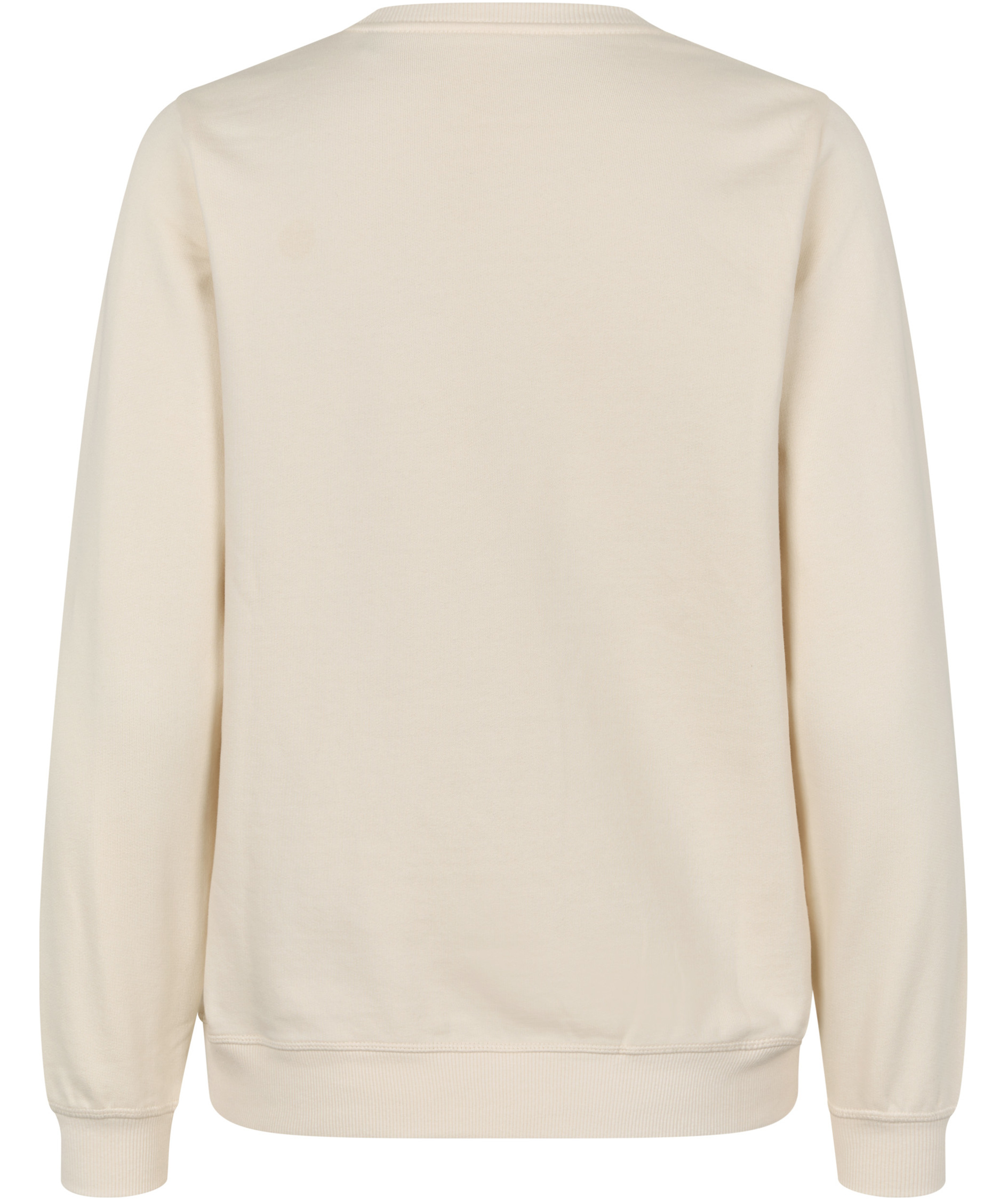 ID ekologisk sweatshirt dam, Off White, large image number 1