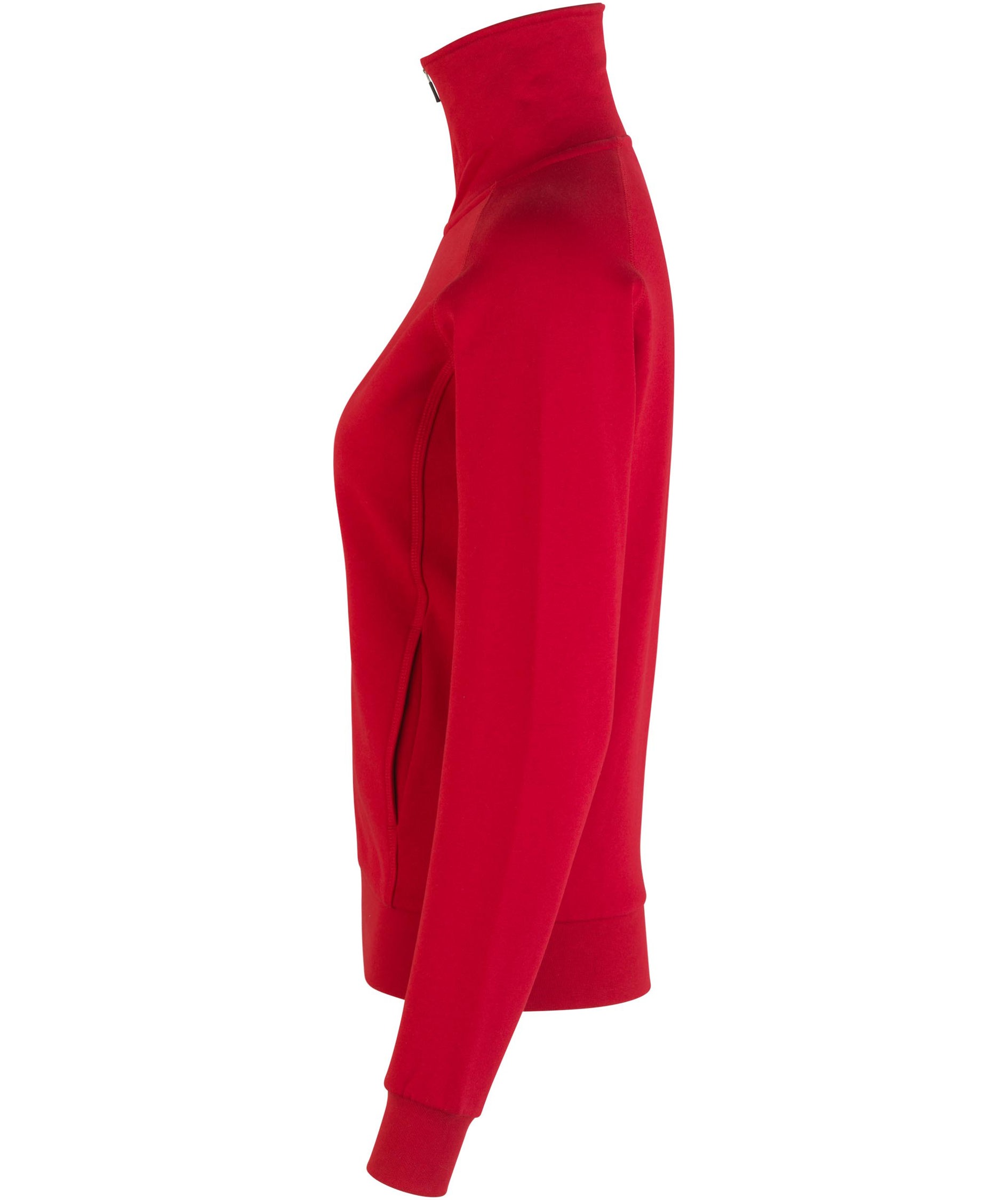 ID dame sweat cardigan, R&oslash;d, large image number 2