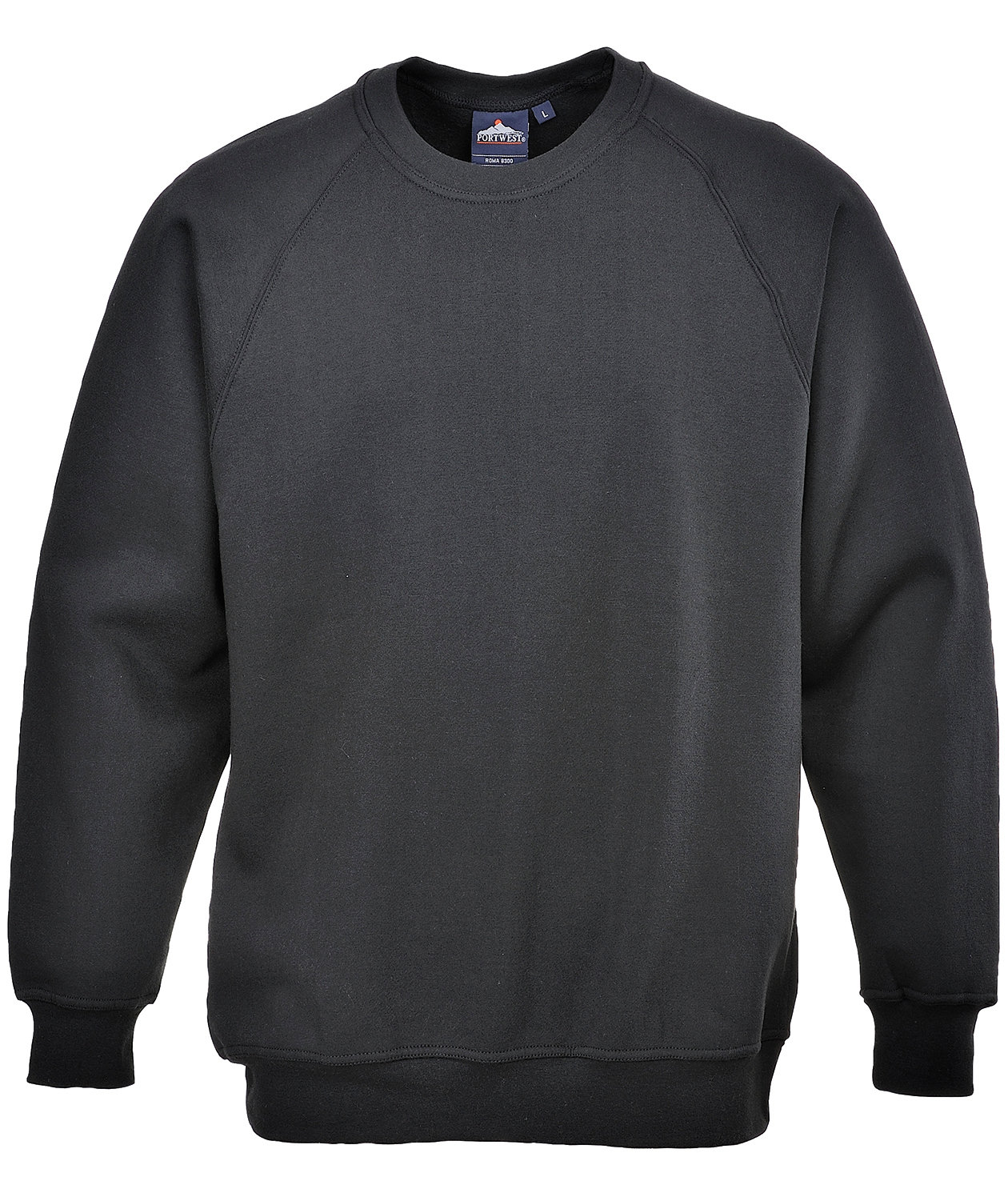 Portwest Roma sweatshirt, Svart