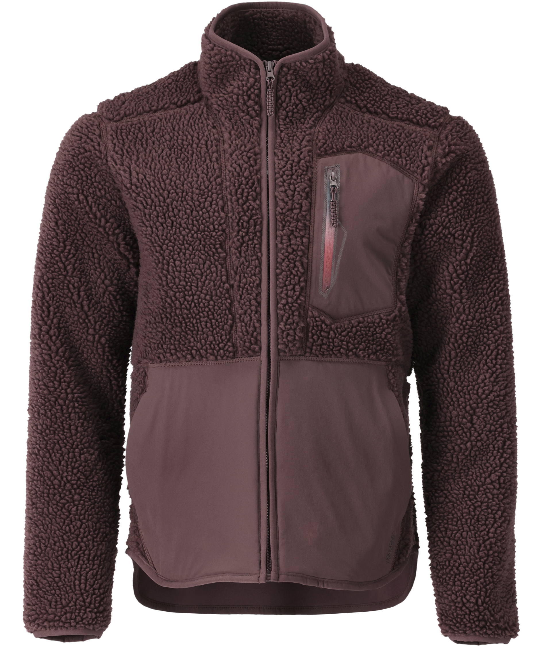 Mascot Customized Faserpelzjacke, Bordeaux, Bordeaux, swatch