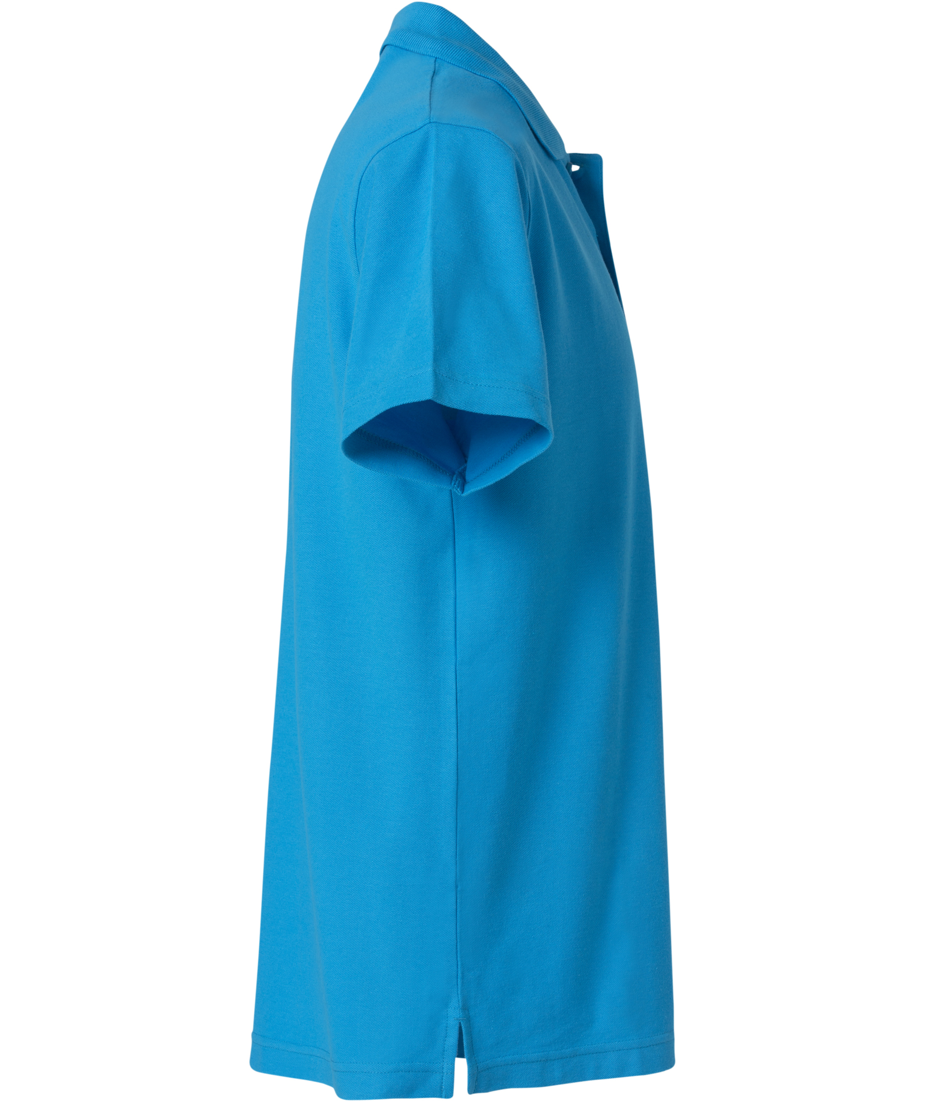 Clique Basic Poloshirt, Turquoise, large image number 2