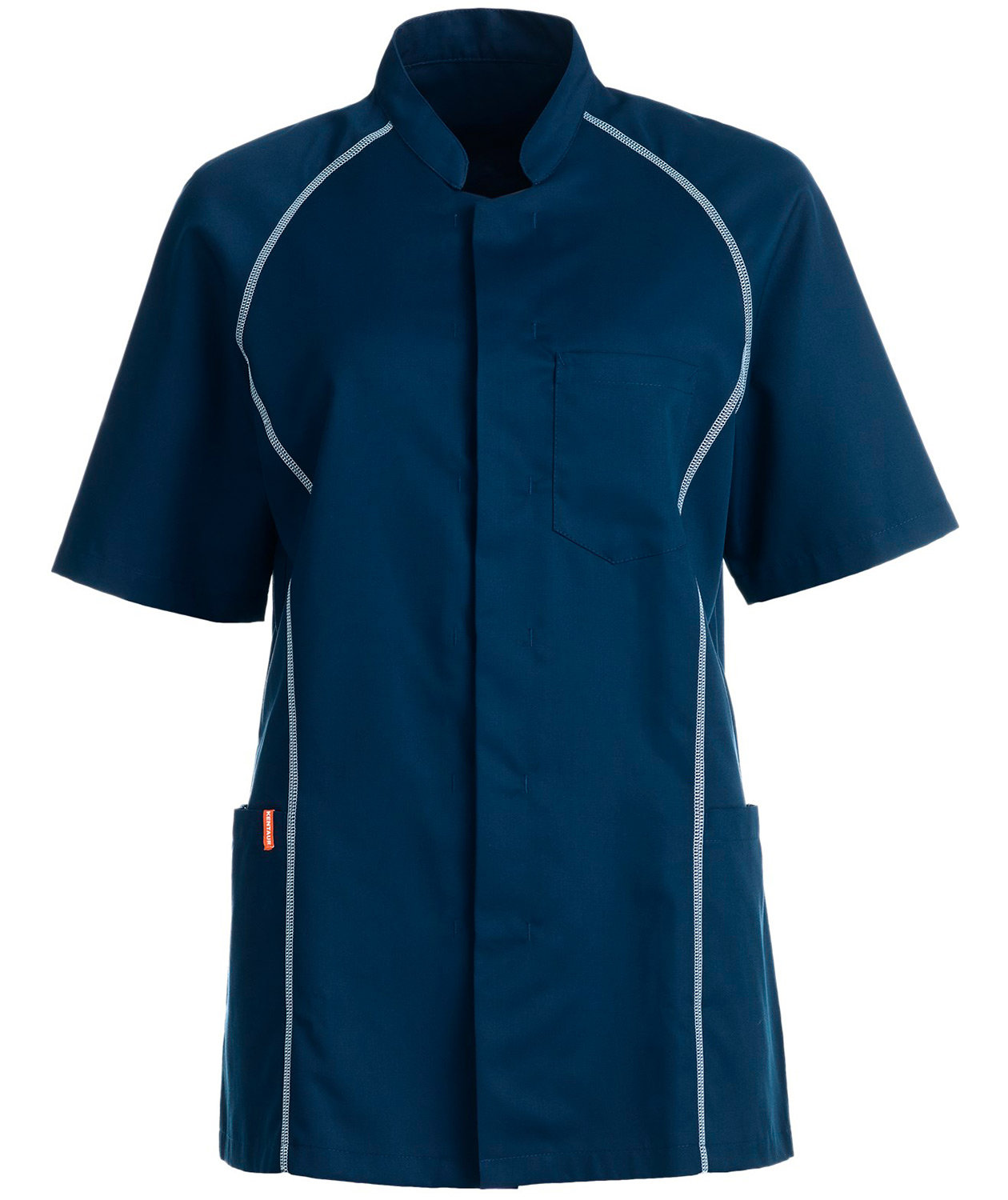 Kentaur kort&auml;rmad skjorta, Marinbl&aring;