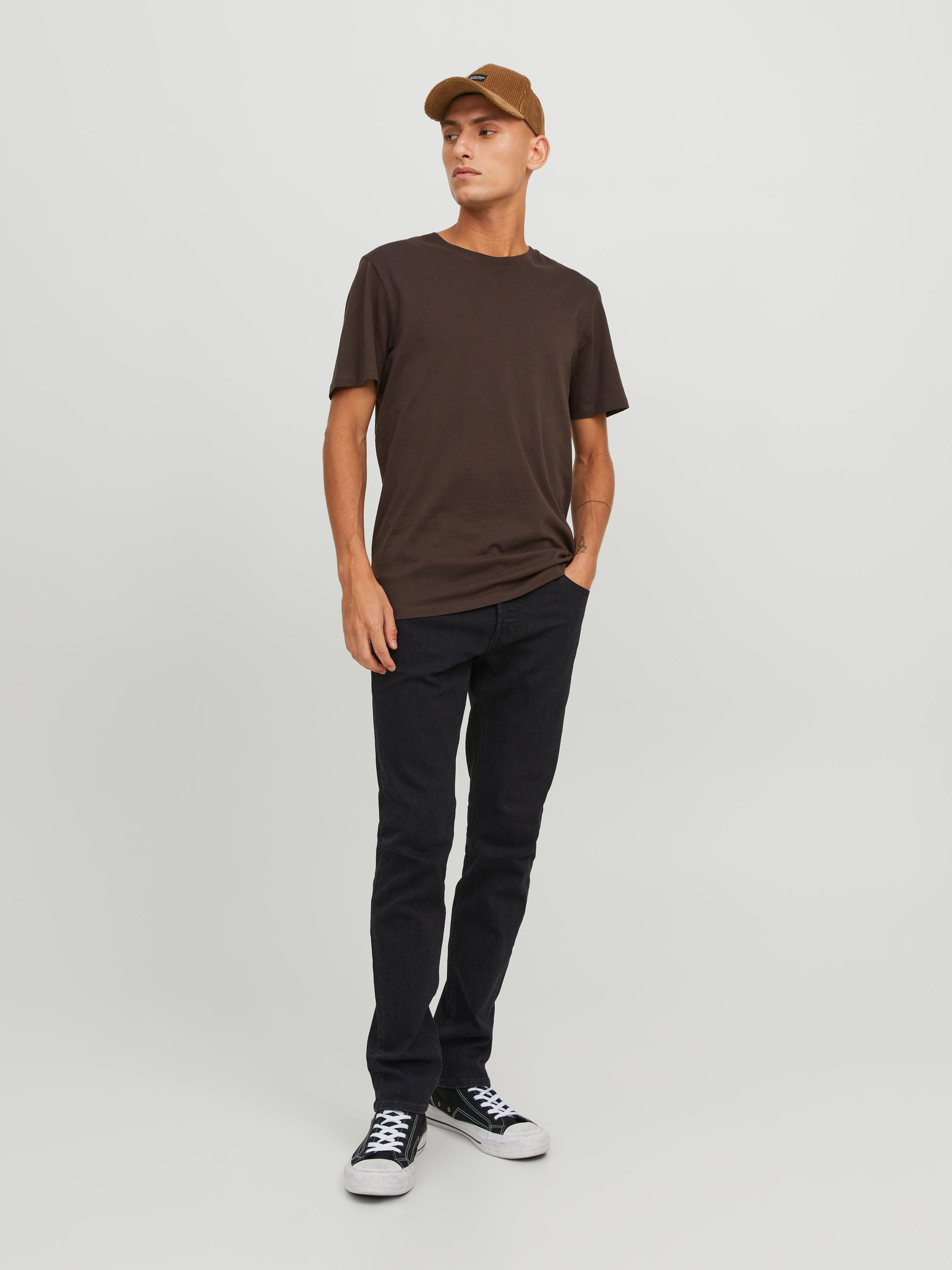 Jack & Jones JJIGLENN SQ 356 Jeans, Black Denim