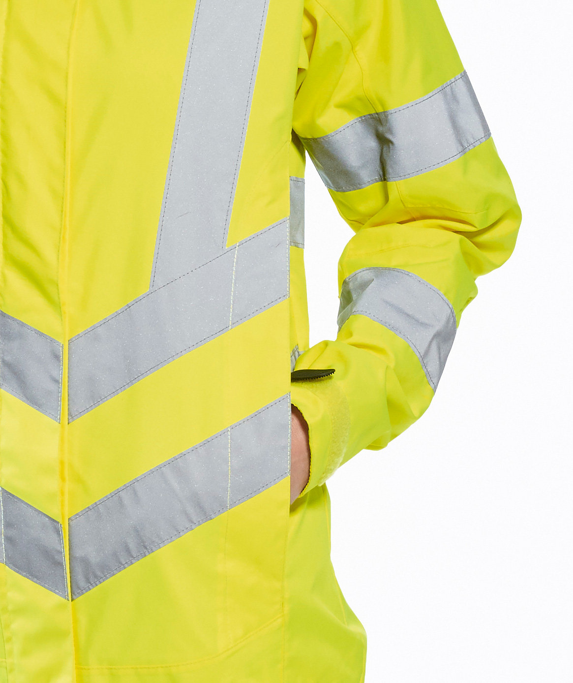 Portwest Damen Arbeitsjacke, Hi-Vis Gelb, large image number 5