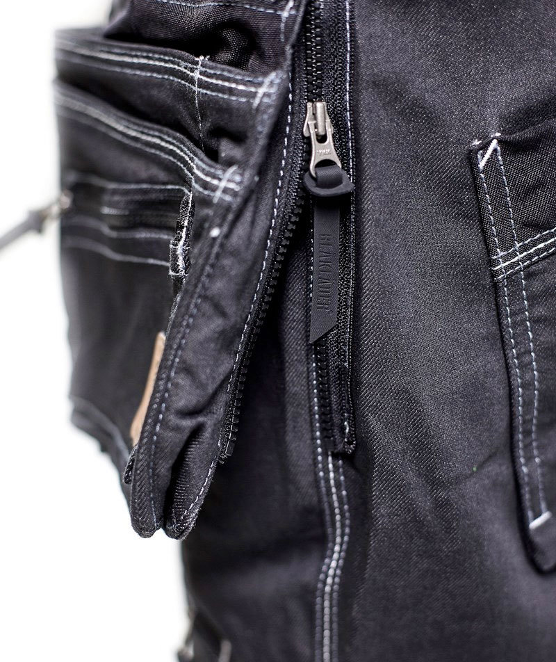 Bl&aring;kl&auml;der h&aring;ndv&aelig;rkerbukser X1999, Sort, large image number 3