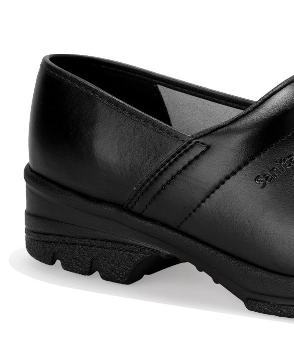 Sanita San Duty Sicherheitsclogs mit Fersenkappe S2, Schwarz, large image number 2