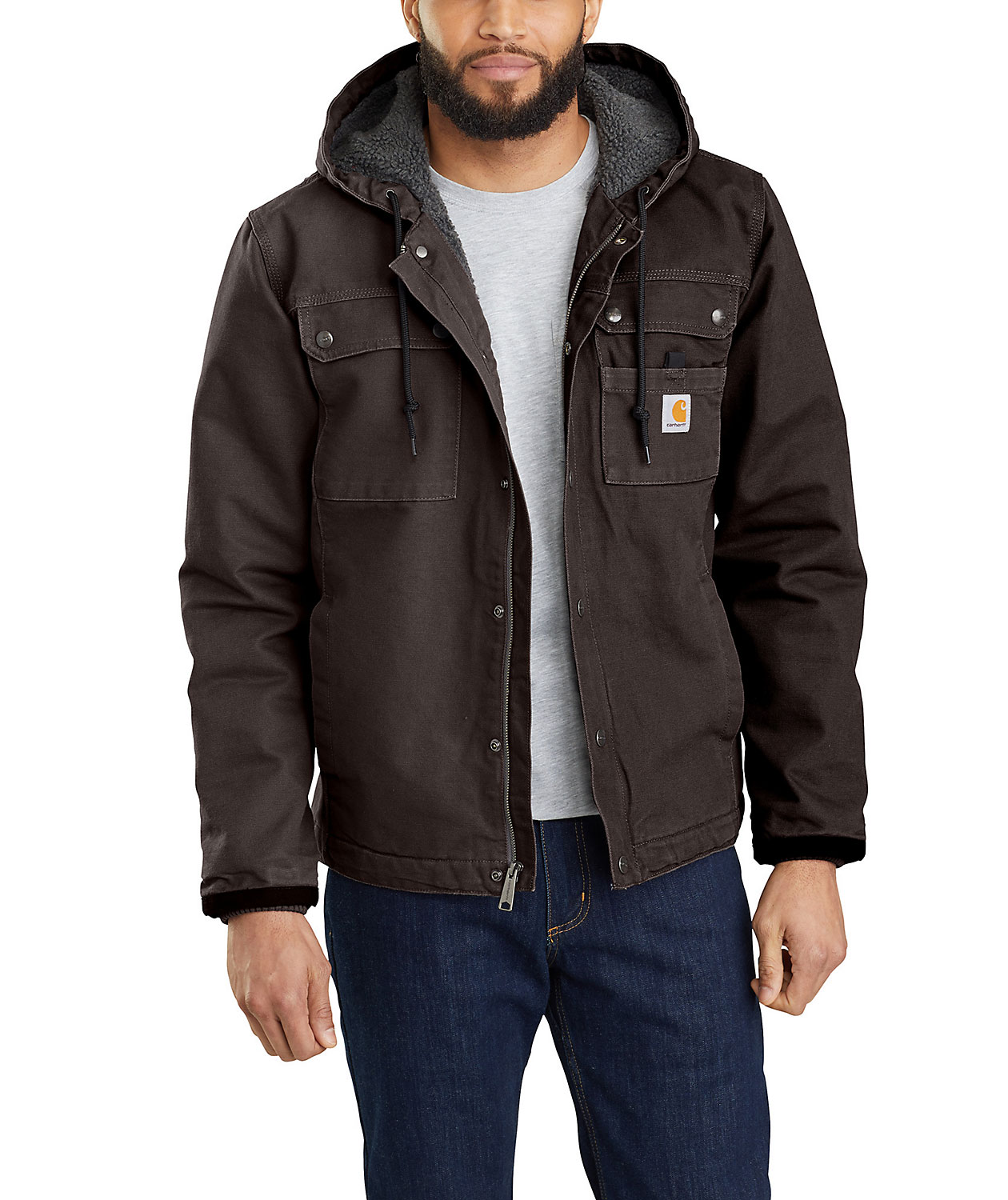 Carhartt Bartlett jakke, Dark brown