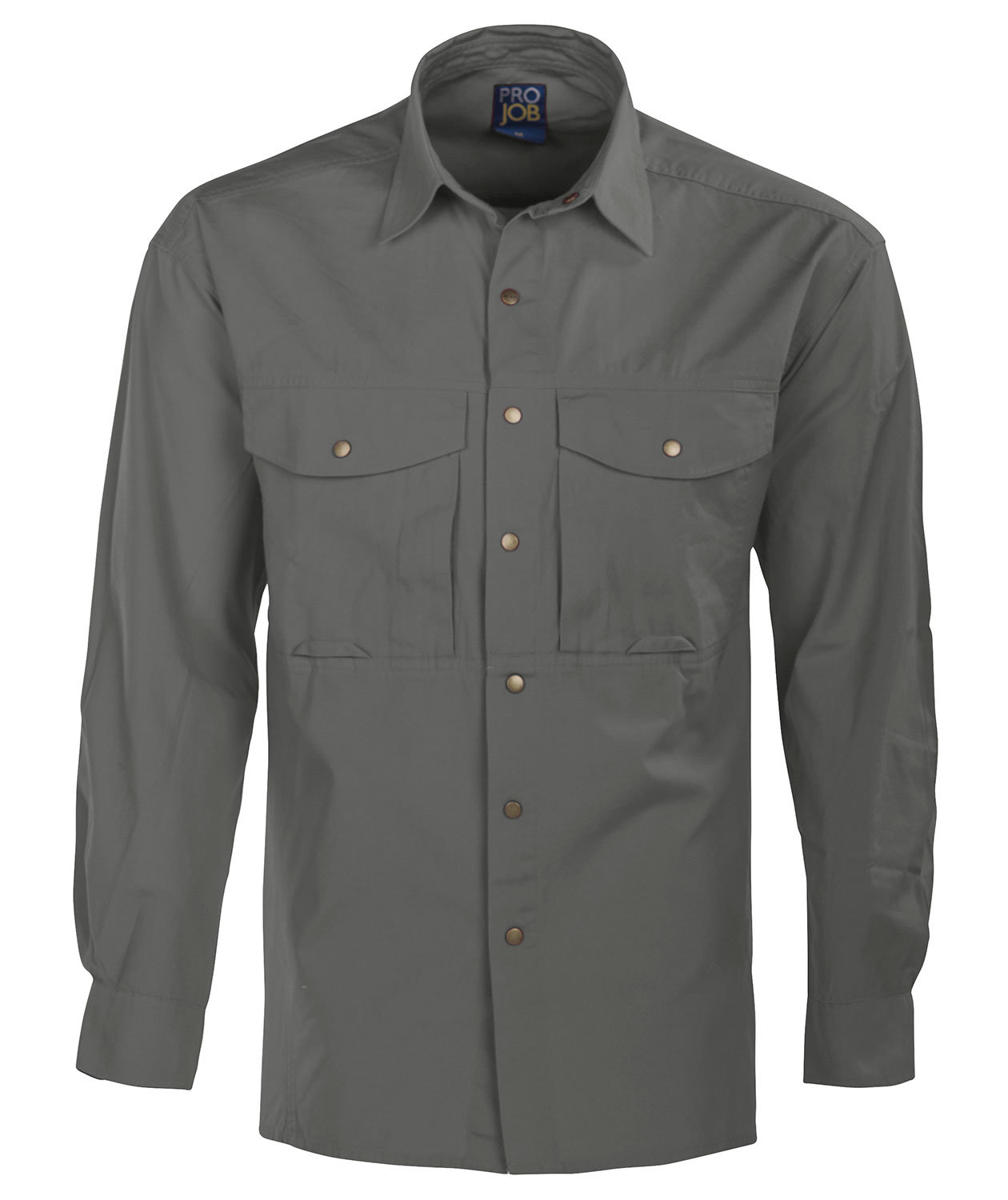 ProJob Arbeitshemd 5210, Stone grau