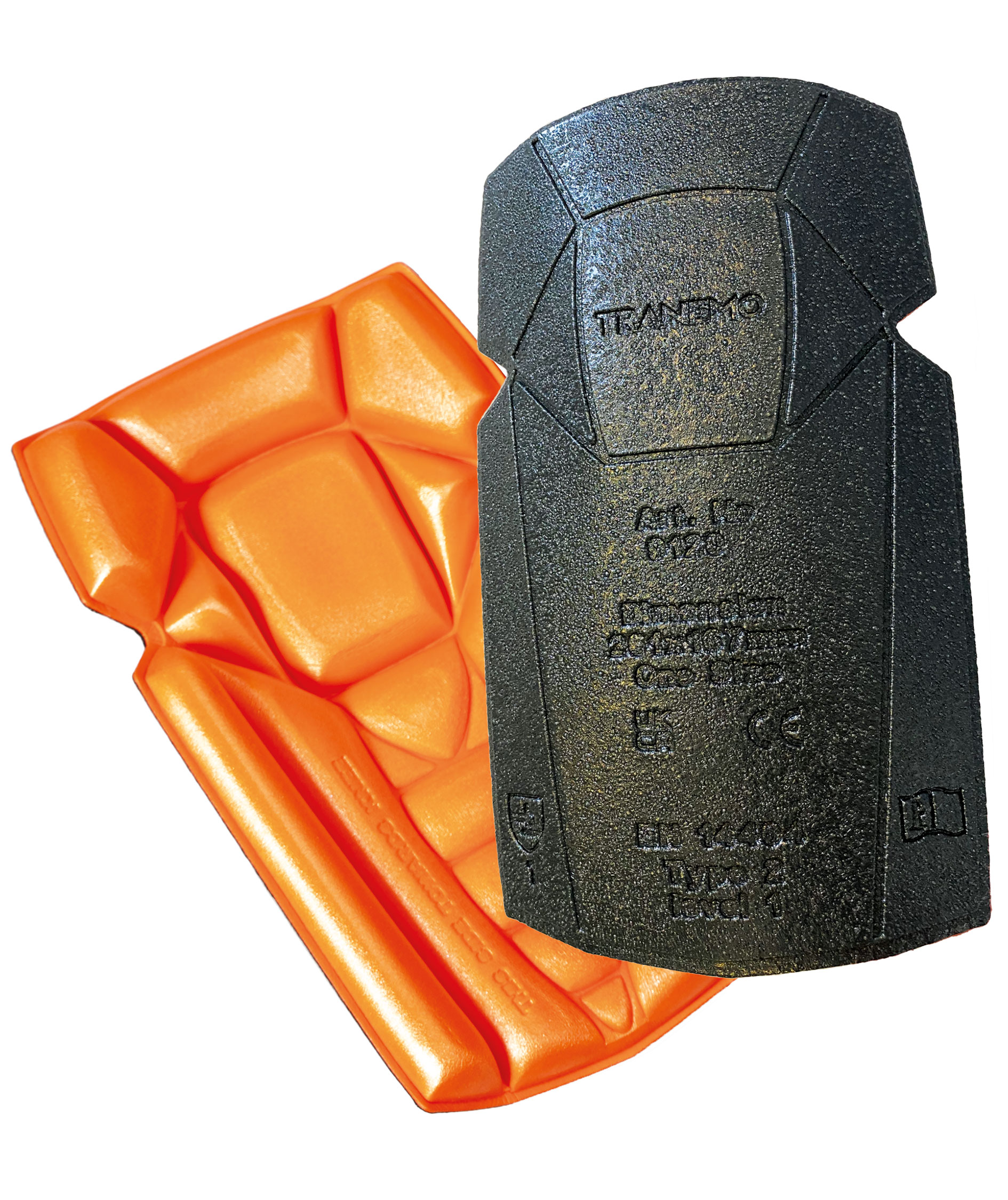 Tranemo FR Knieschoner, Schwarz/Orange