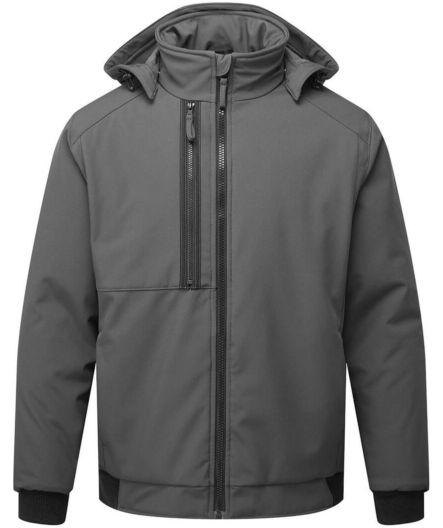 Portwest WX2 Eco softshelljacka, Mullvadsgr&aring;