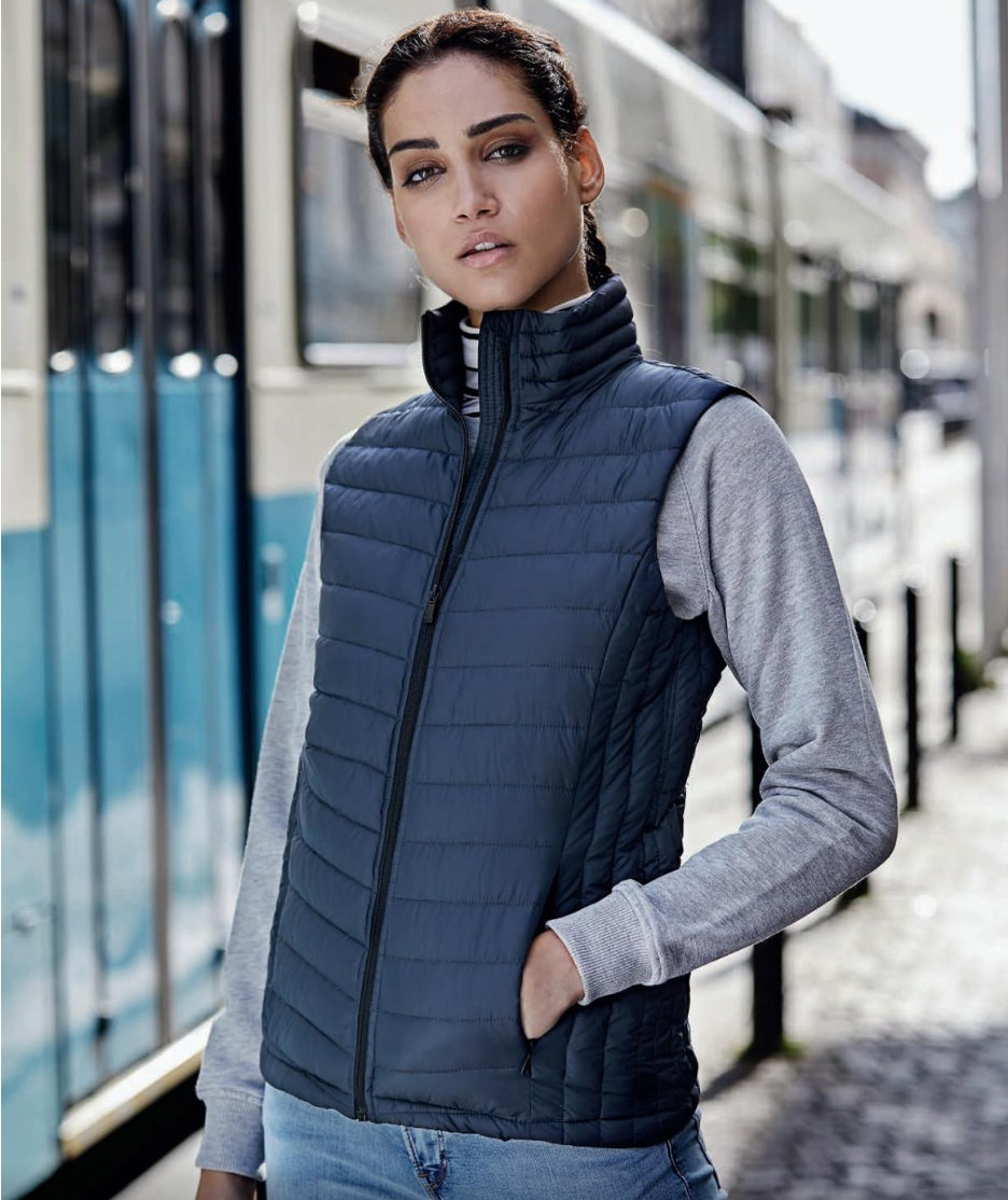 Tee Jays Zepelin damevest, M&oslash;rk Marine