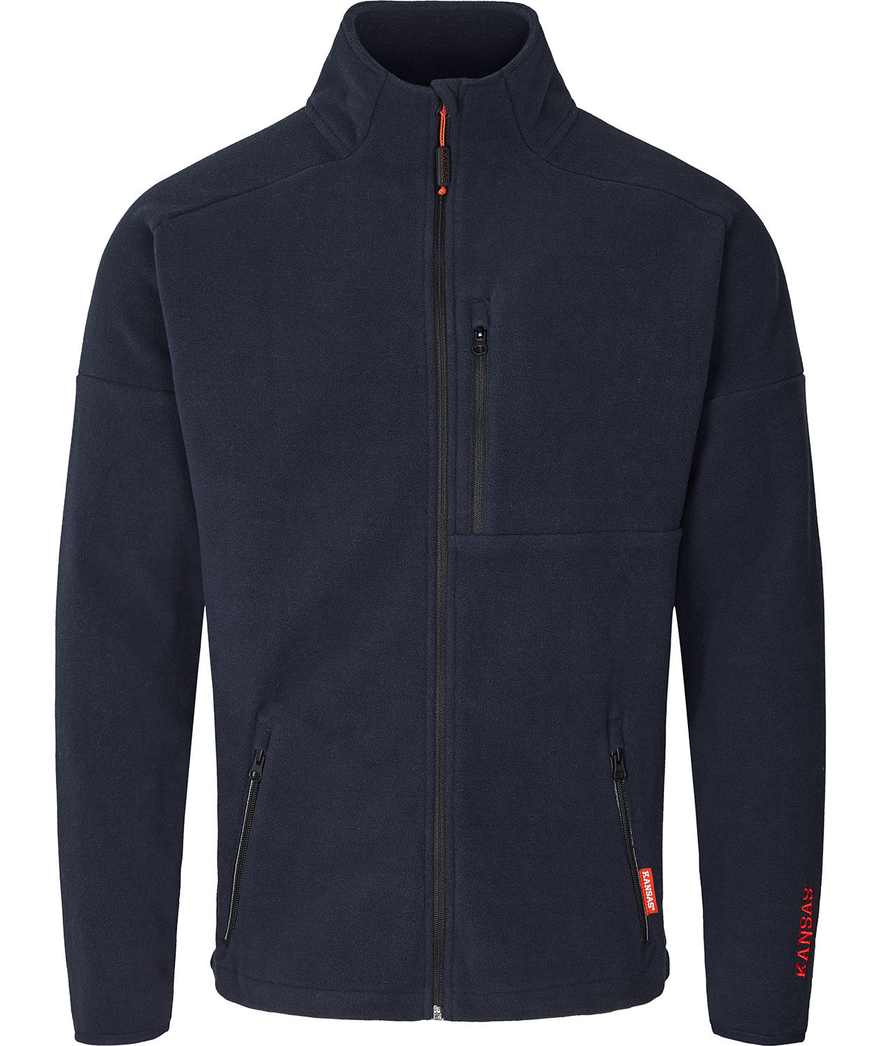 Kansas Evolve fleecejacka, M&ouml;rk Marinbl&aring;