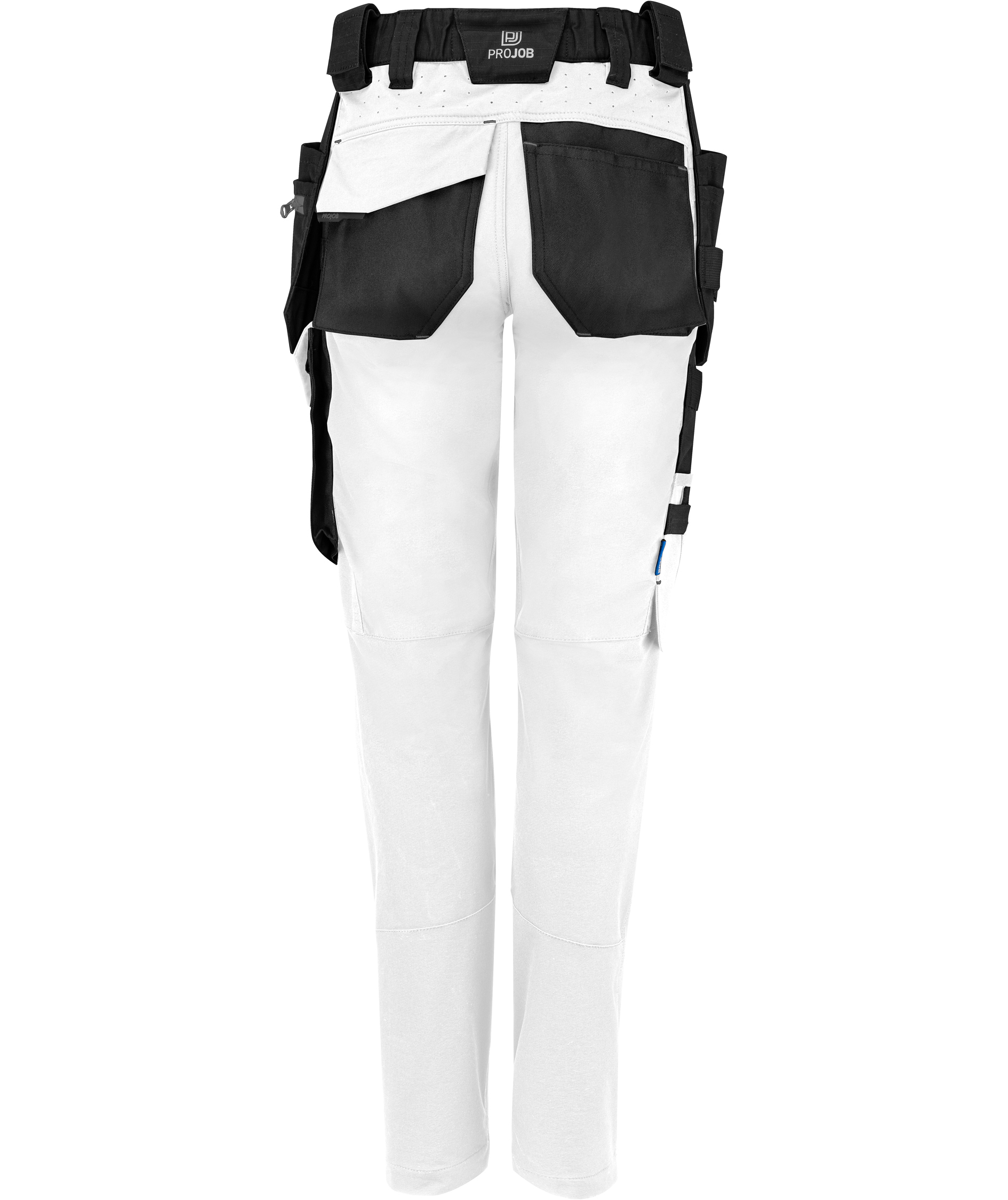 ProJob hantverksbyxa 5564 full stretch dam, White
