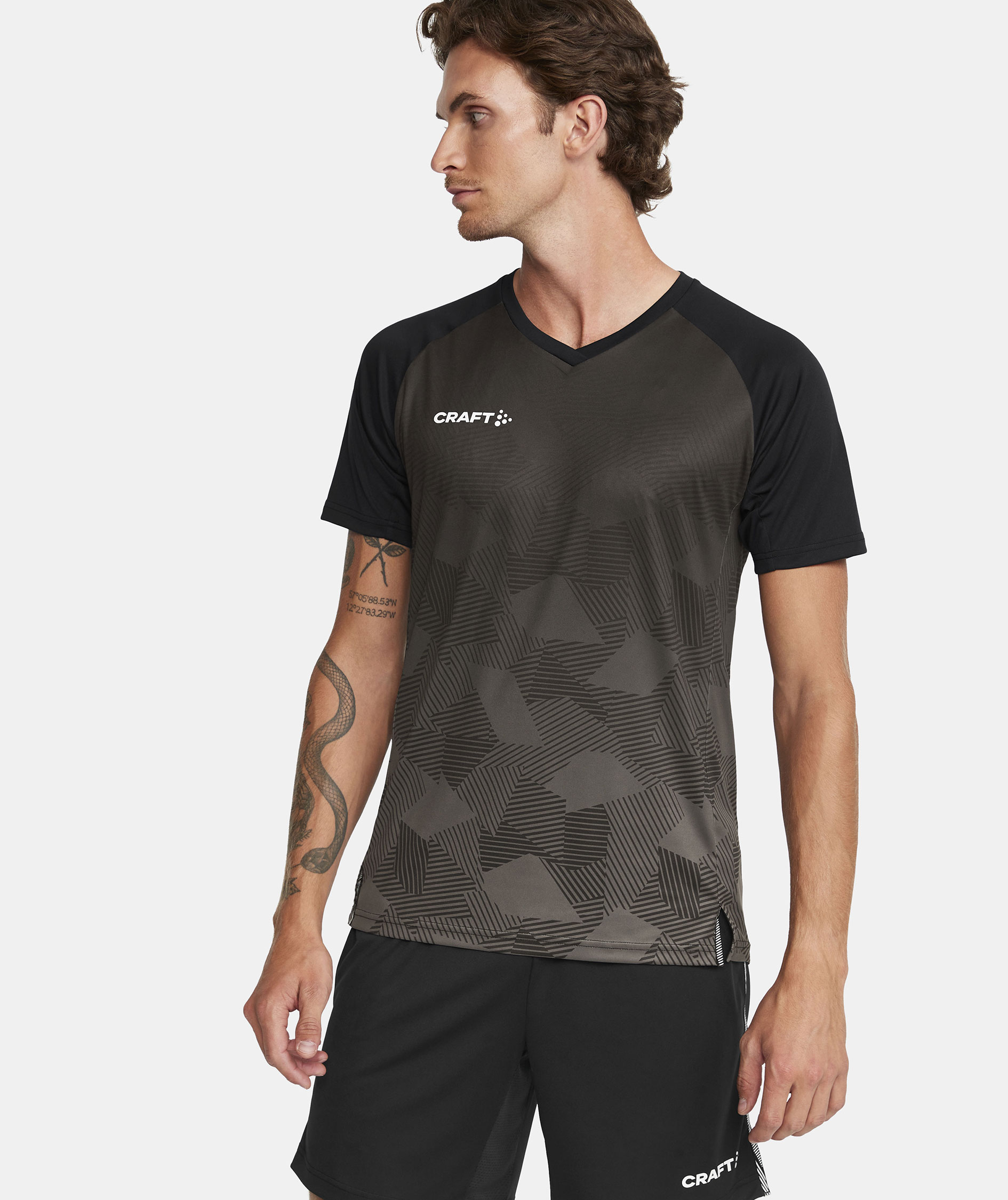 Craft Premier Fade Jersey T-Shirt, Black, large image number 4