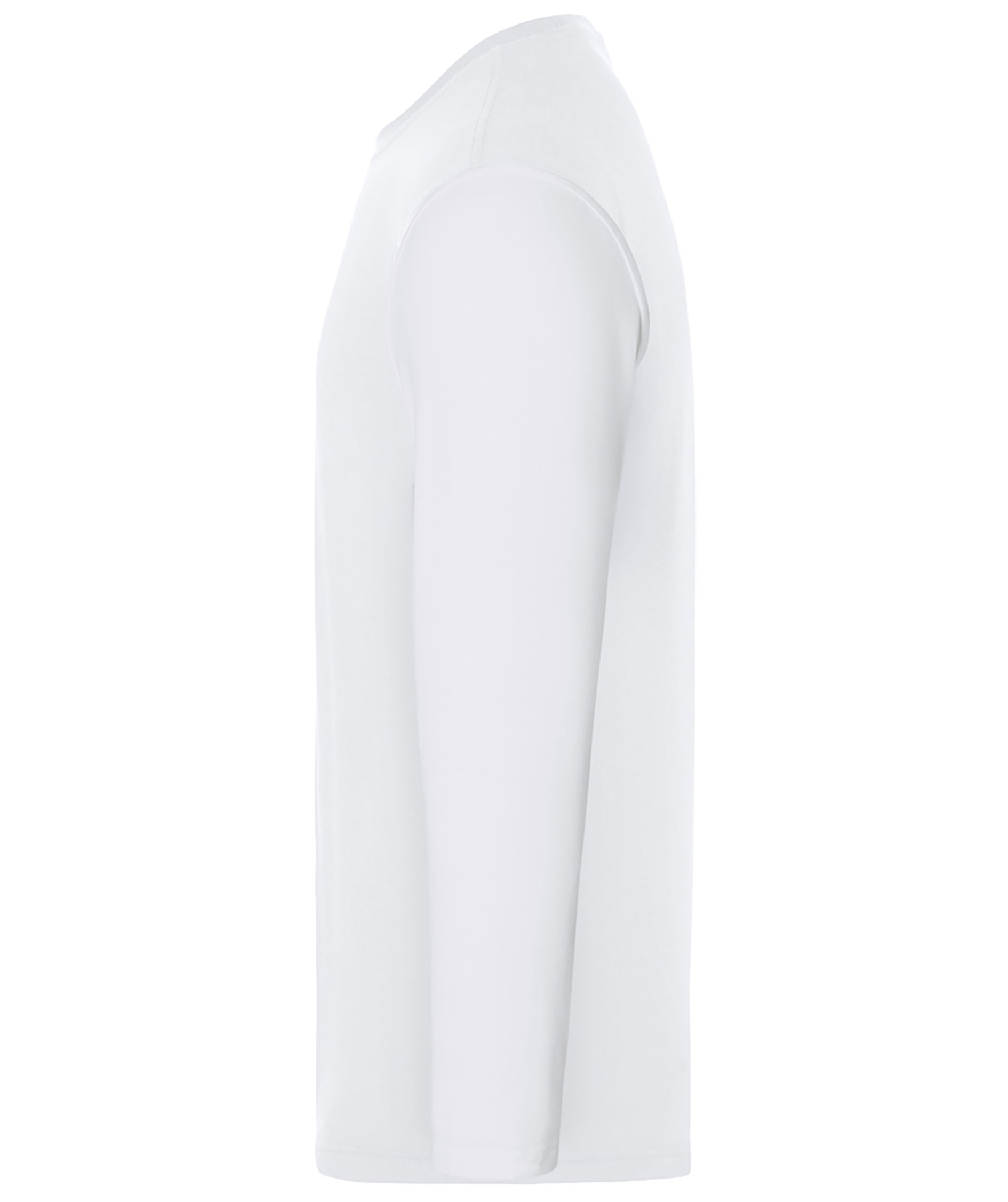 Karlowsky Casual-Flair lang&aelig;rmet t-shirt, White , large image number 3