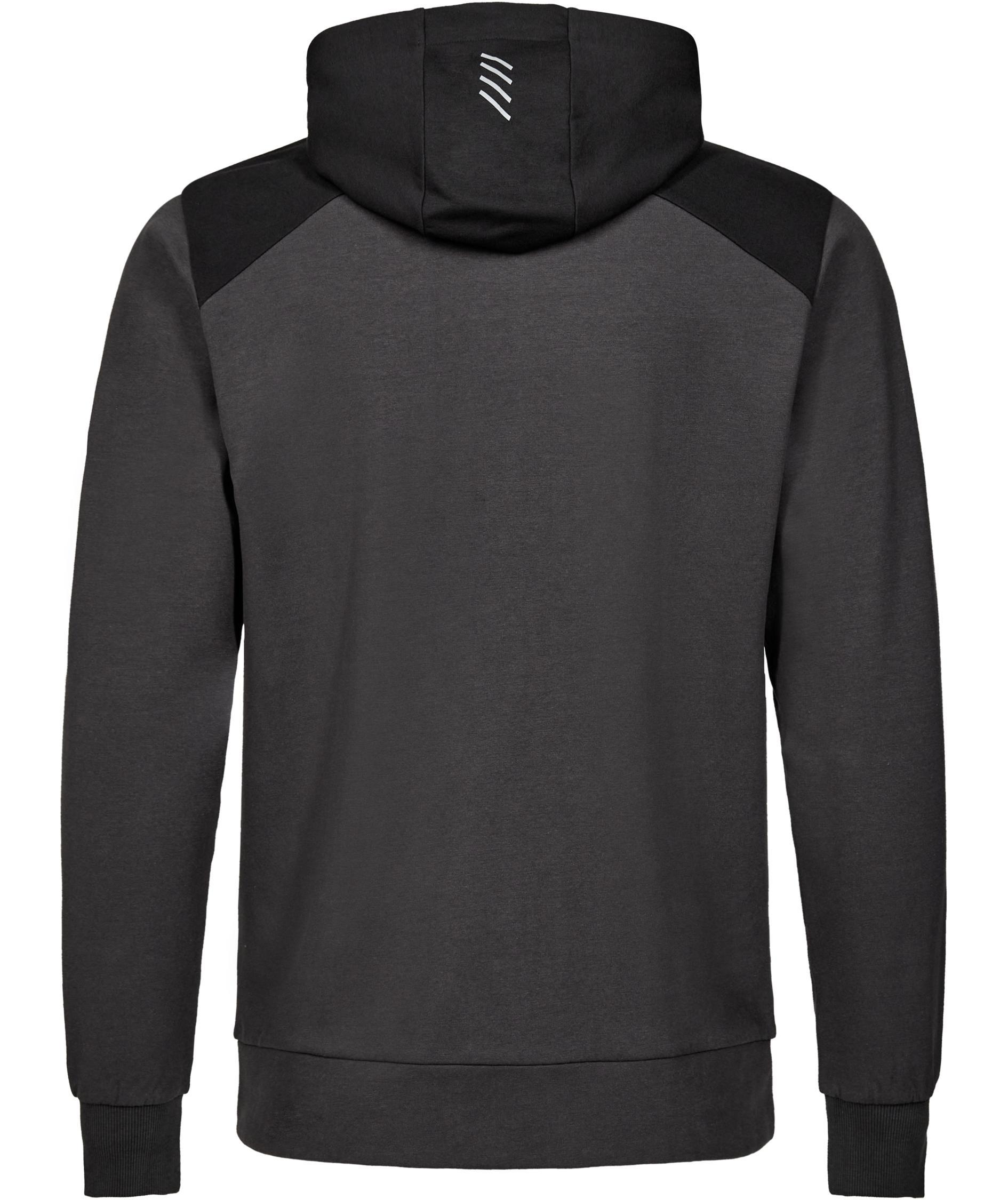 Engel Entire hoodie med dragkedja, Anthracite Grey/Black, large image number 3