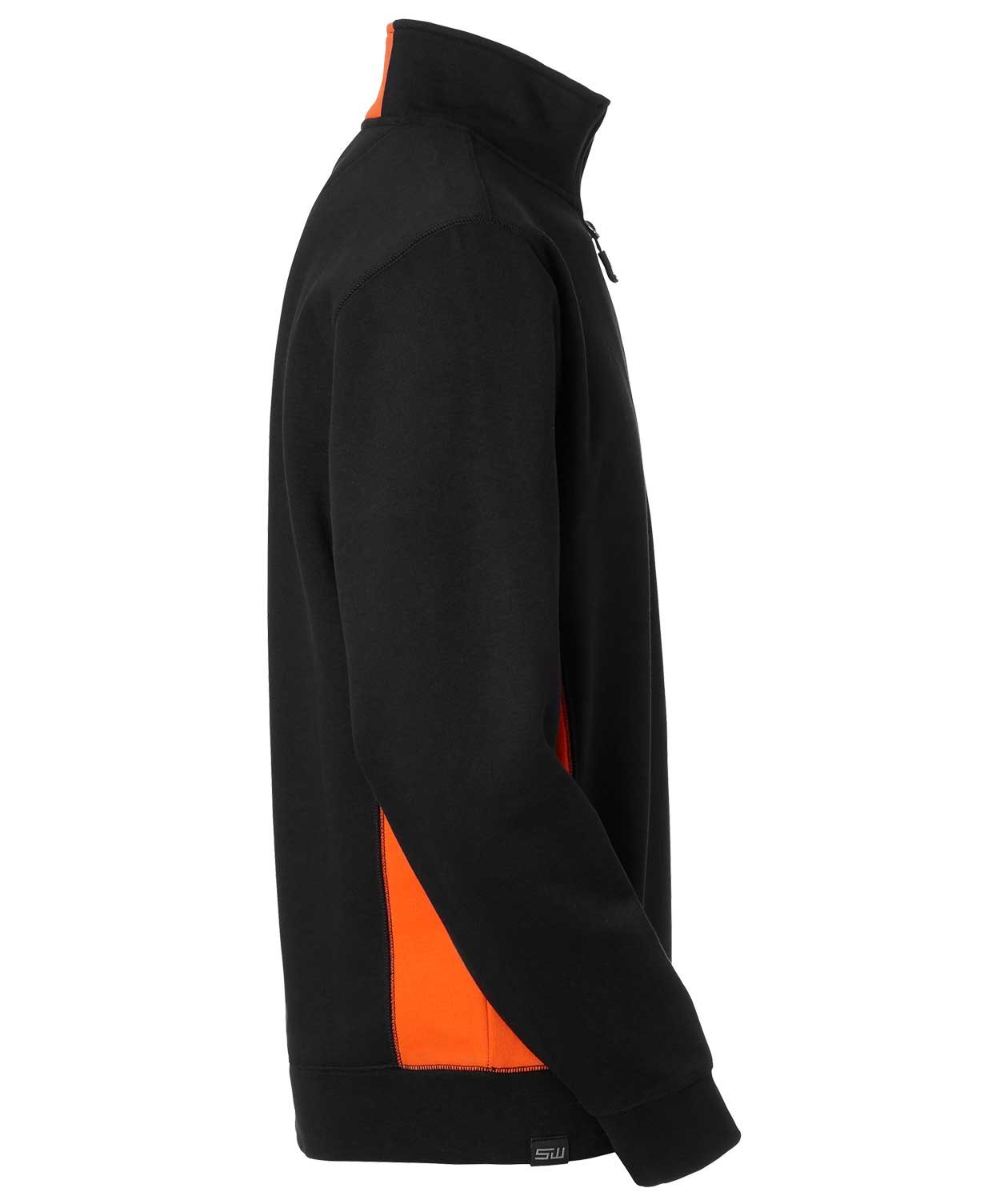 South West Webber  sweatshirt, Svart/Orange