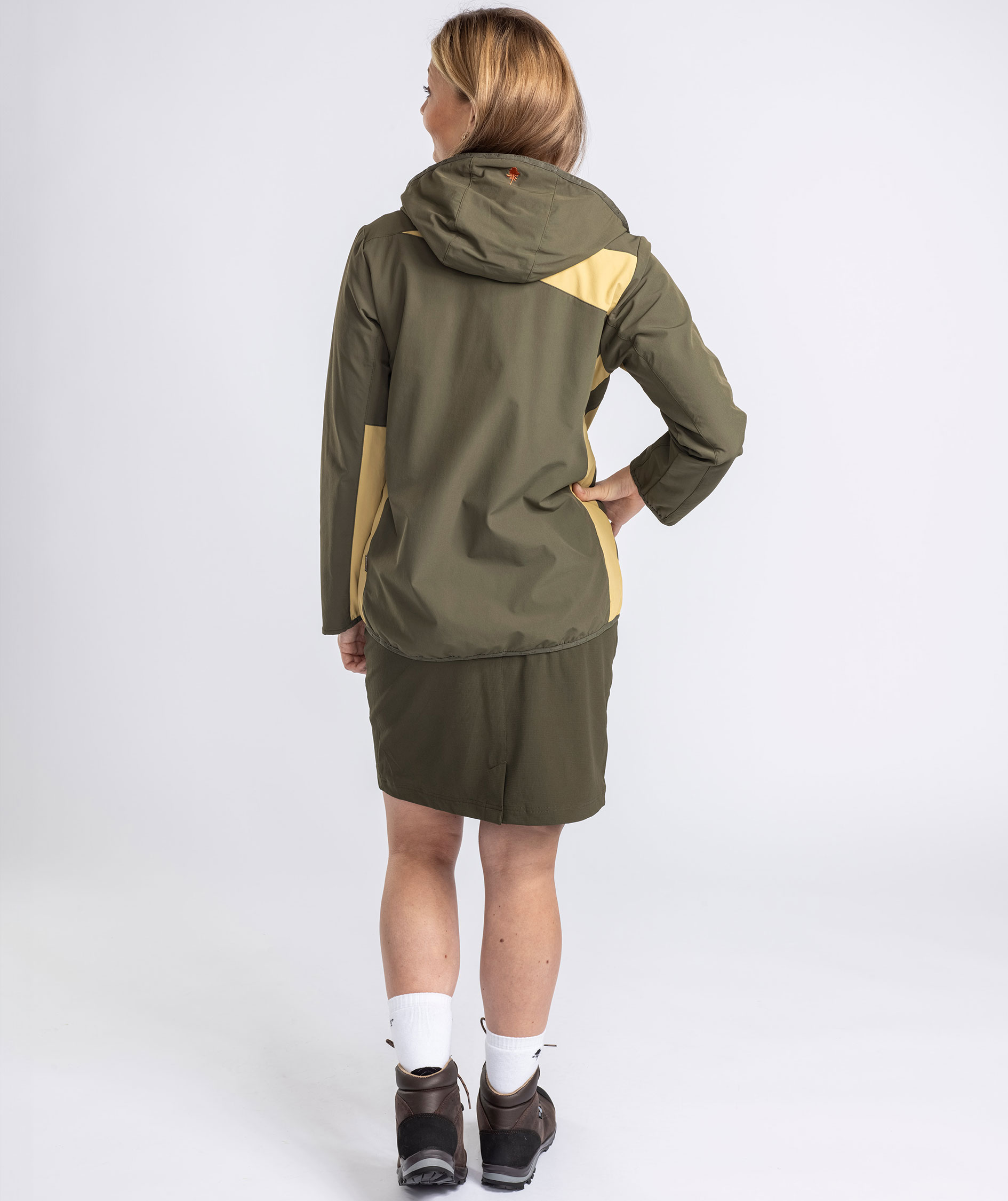 Pinewood Finnveden Hiking nederdel, Moss green, large image number 7